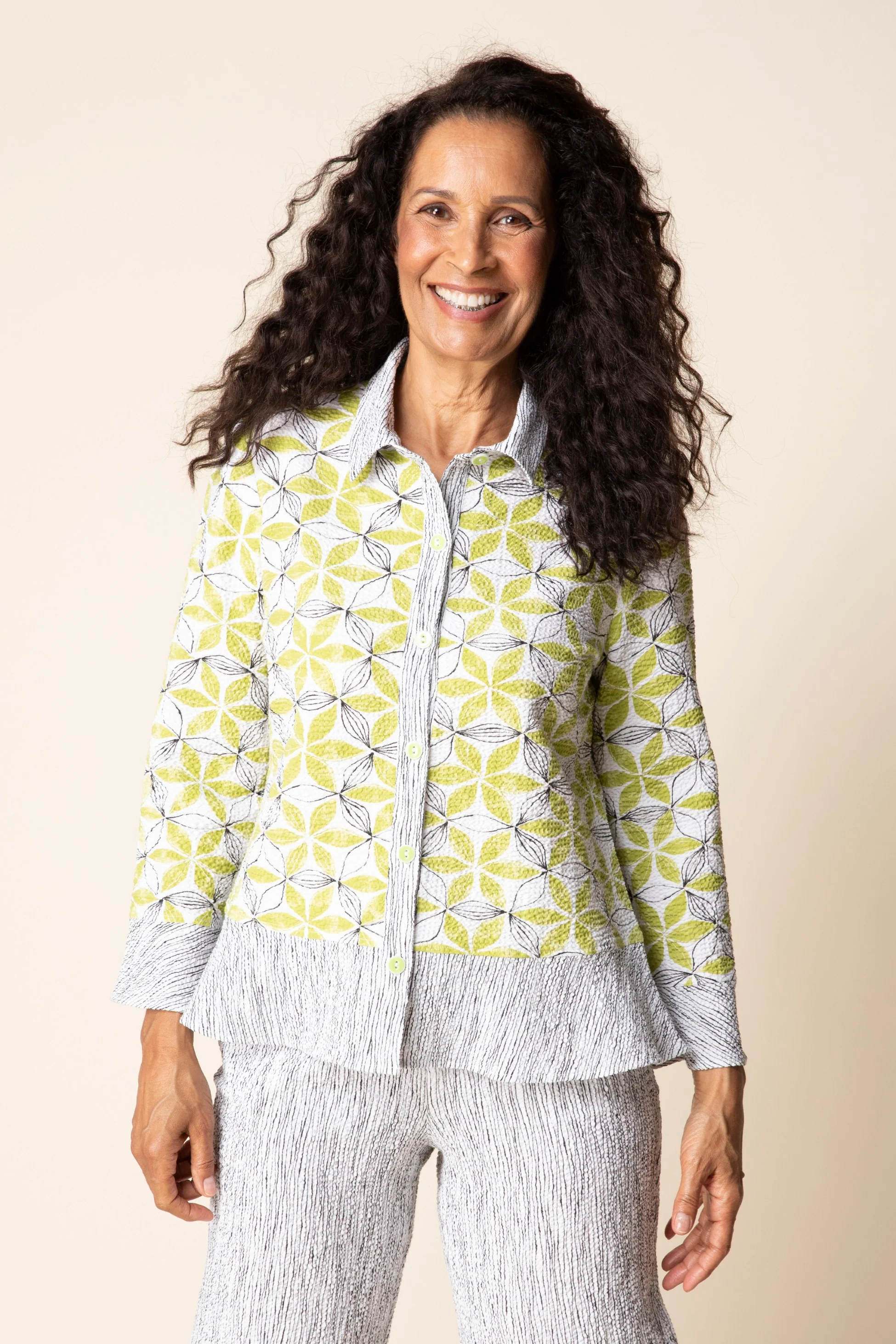 Amalfi Floral Flounce Top - Image 2