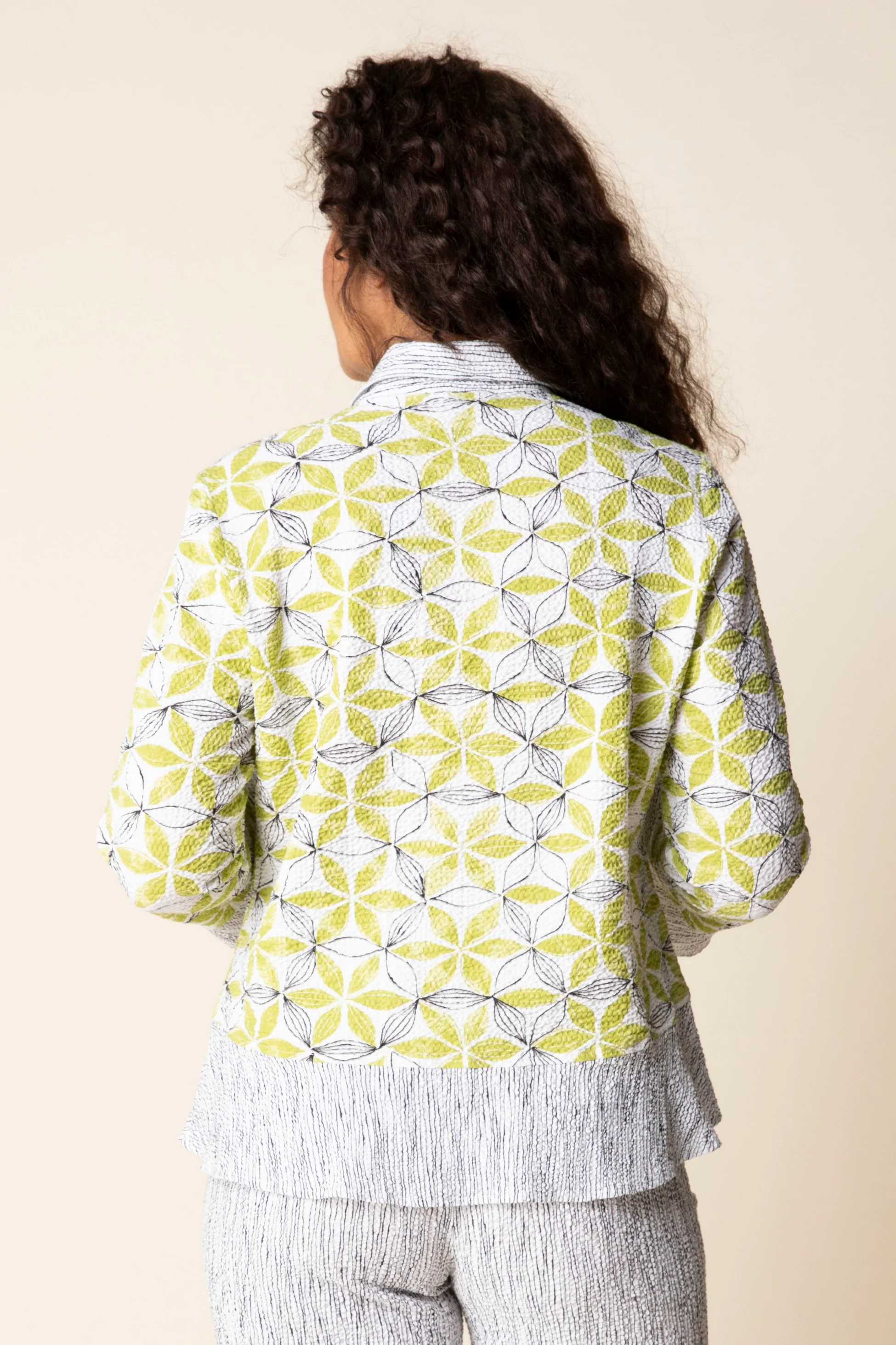 Amalfi Floral Flounce Top - Image 4