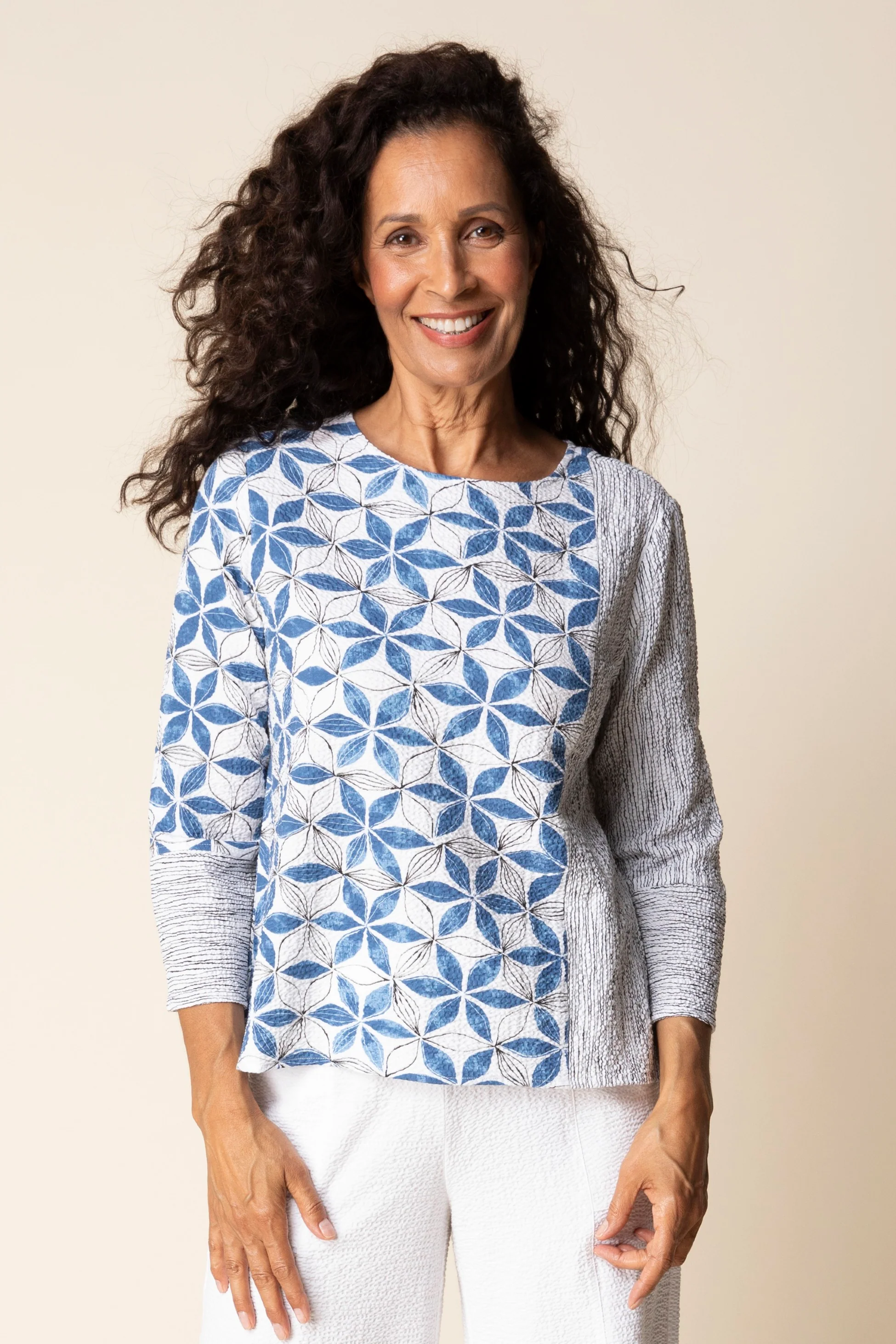 Amalfi Floral Pullover - Image 2