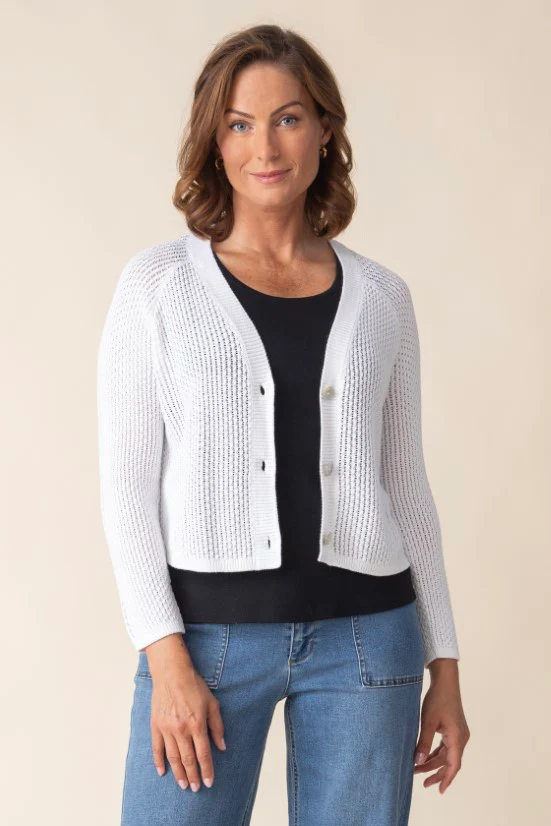 Coastal Crochet Cardigan - Image 3