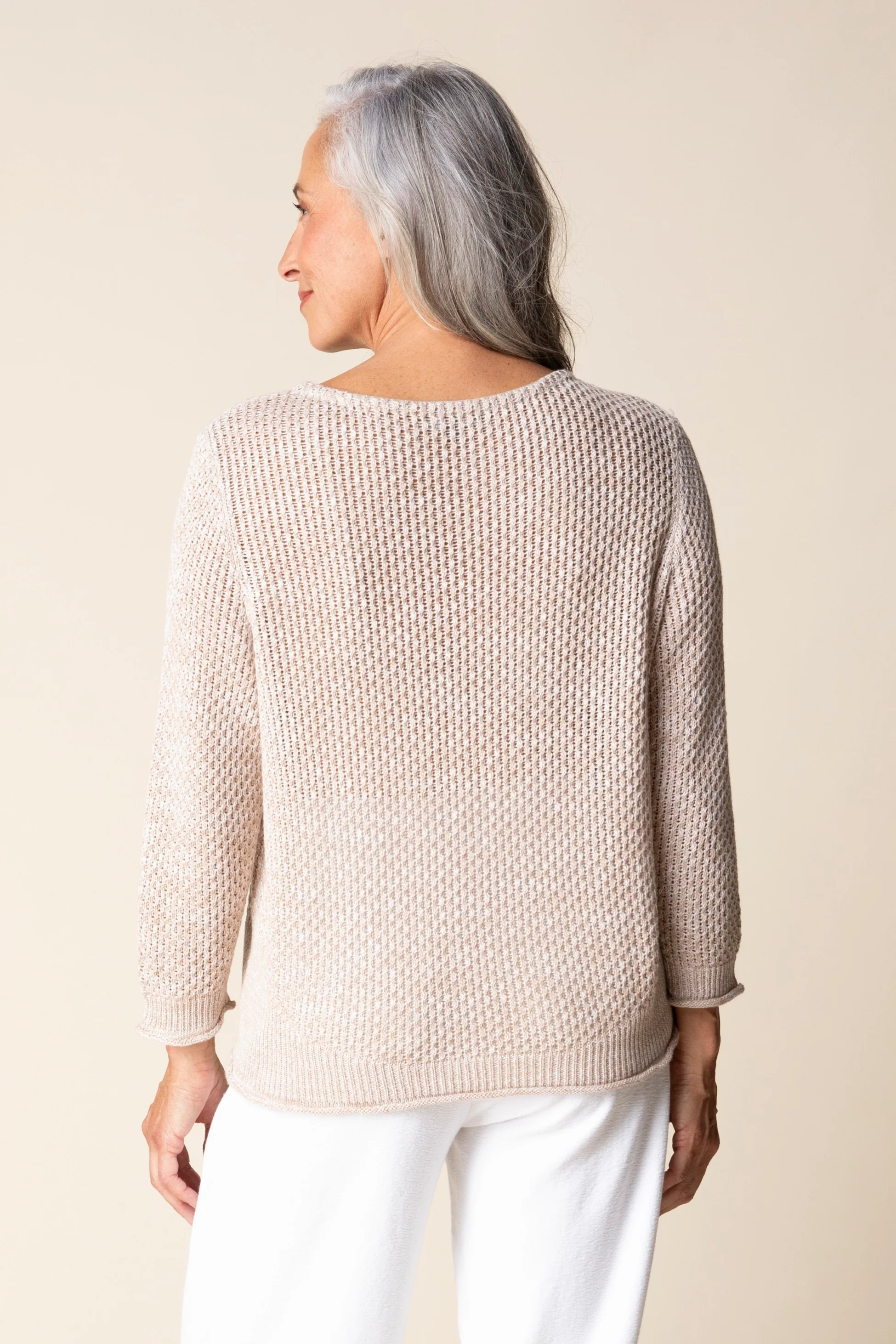 Coastal Crochet Pullover - Image 3