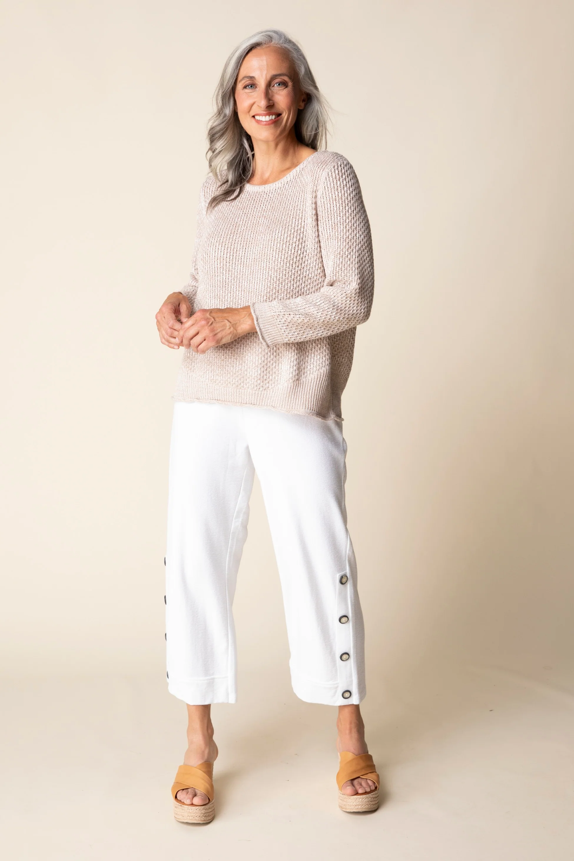 Coastal Crochet Pullover - Image 4