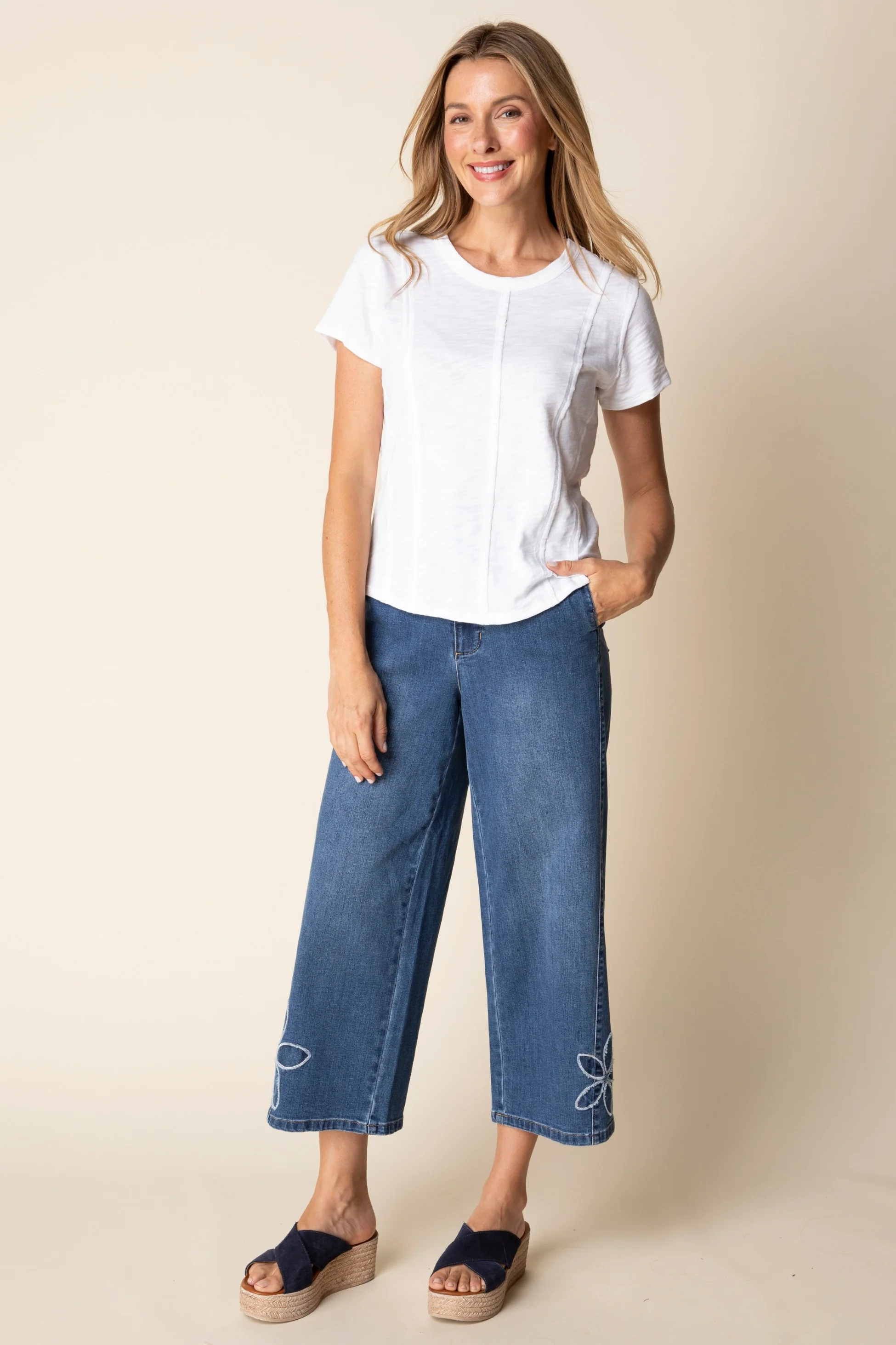 Cotton Pebble Jet Set Tee - Image 4