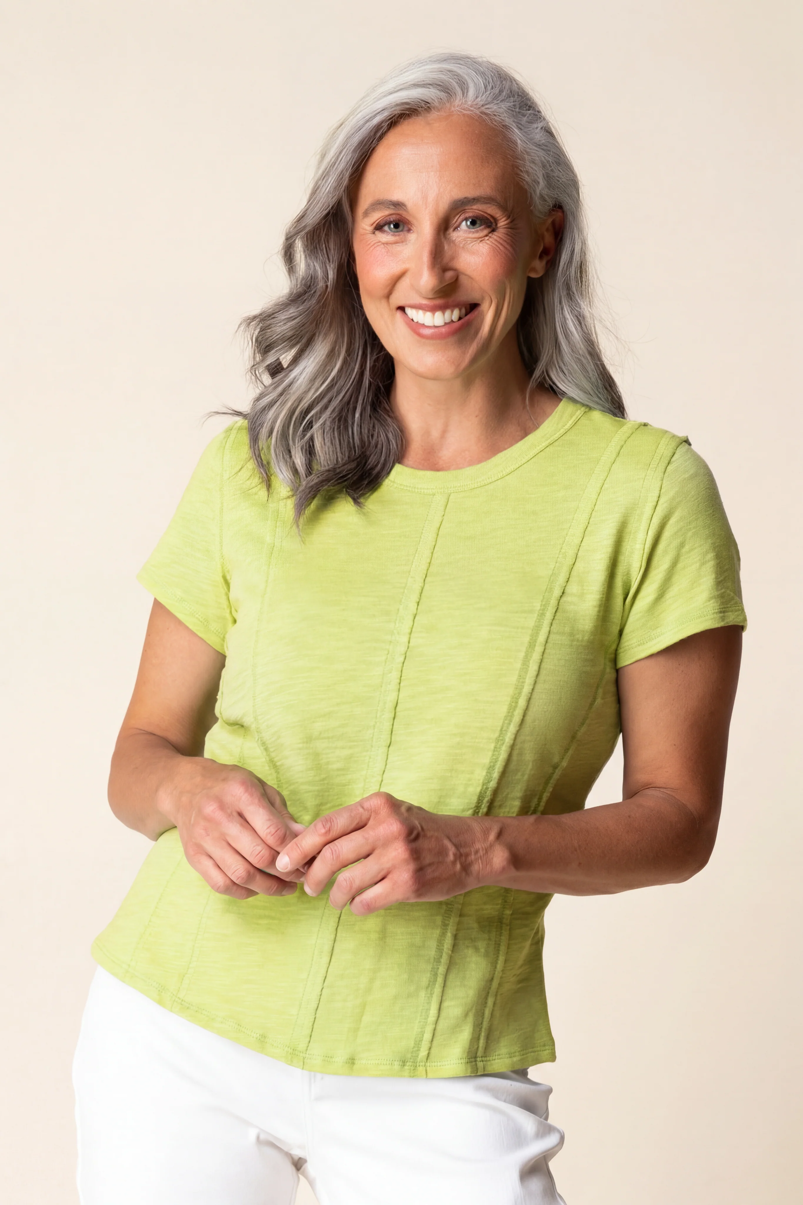 Cotton Pebble Jet Set Tee - Image 5