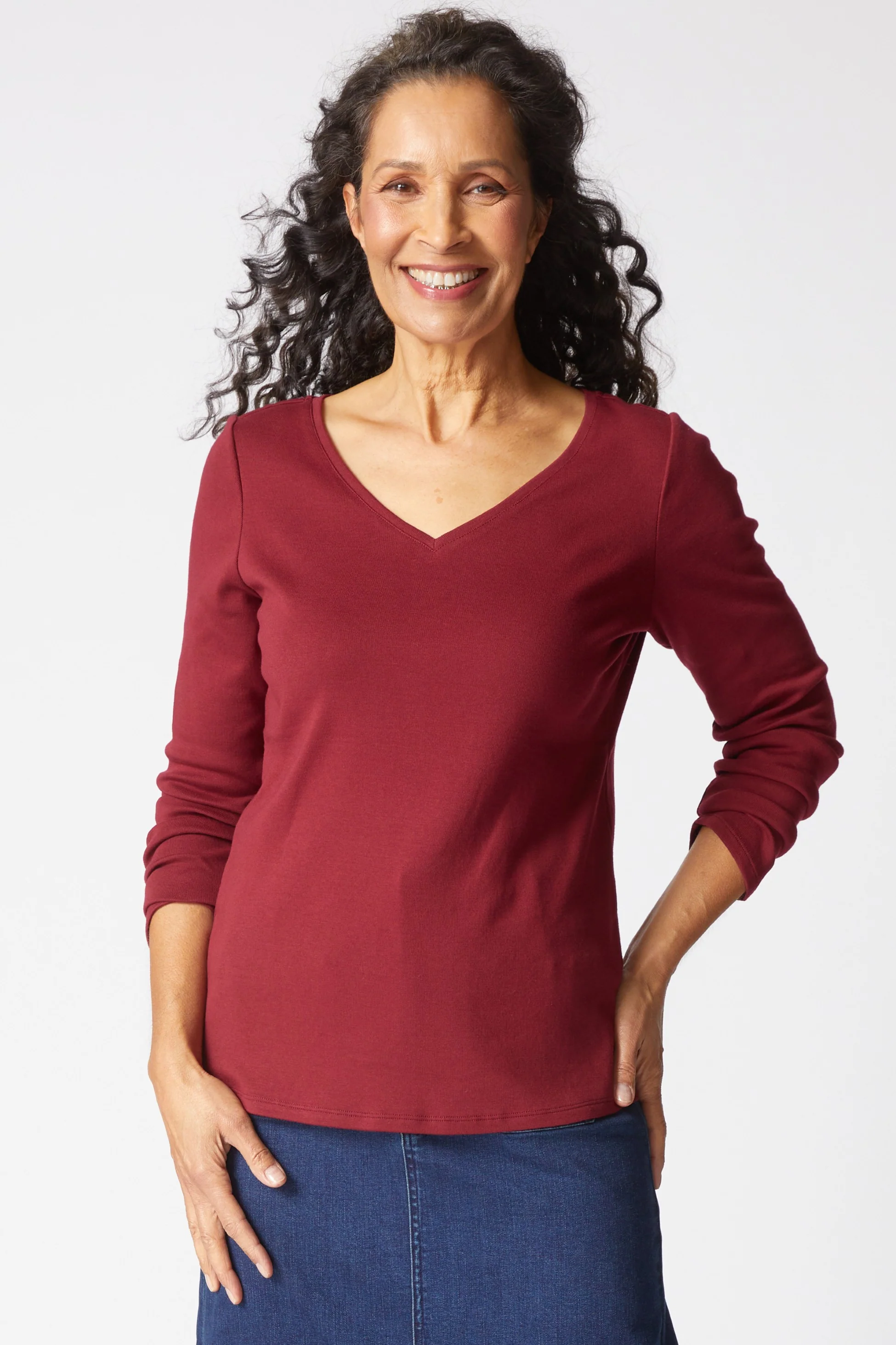 Cozy Rib Tee - Image 6