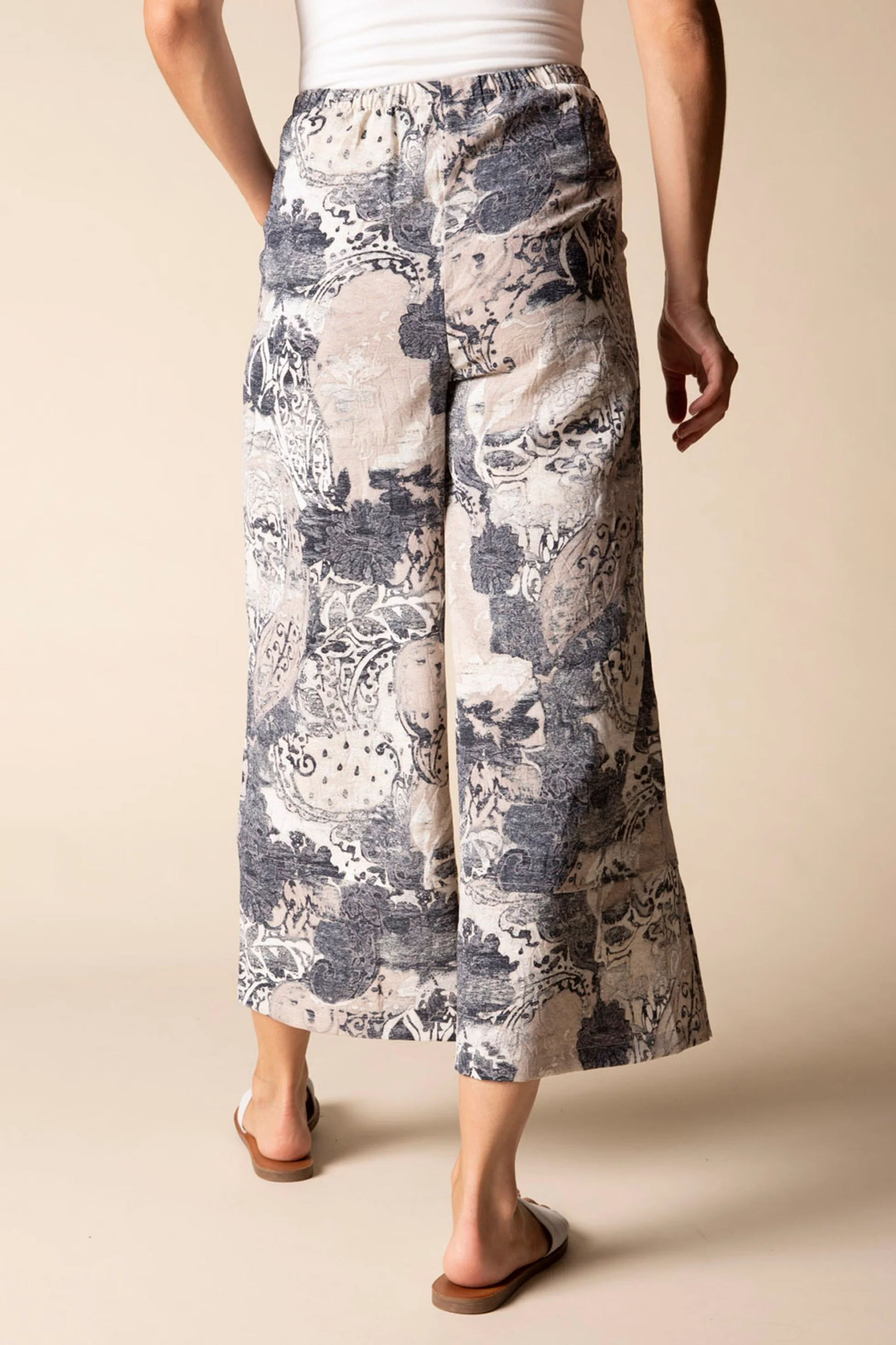 Destination Unknown Button Hem Crop Pant - Image 10
