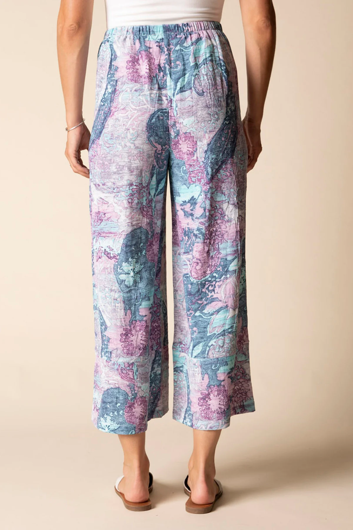 Destination Unknown Button Hem Crop Pant - Image 5