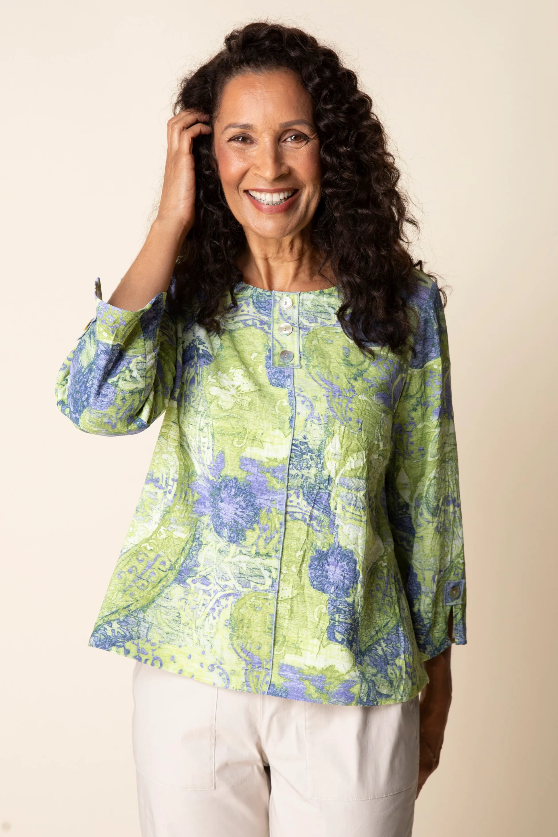 Destination Unknown Pleat Back Pullover - Image 2