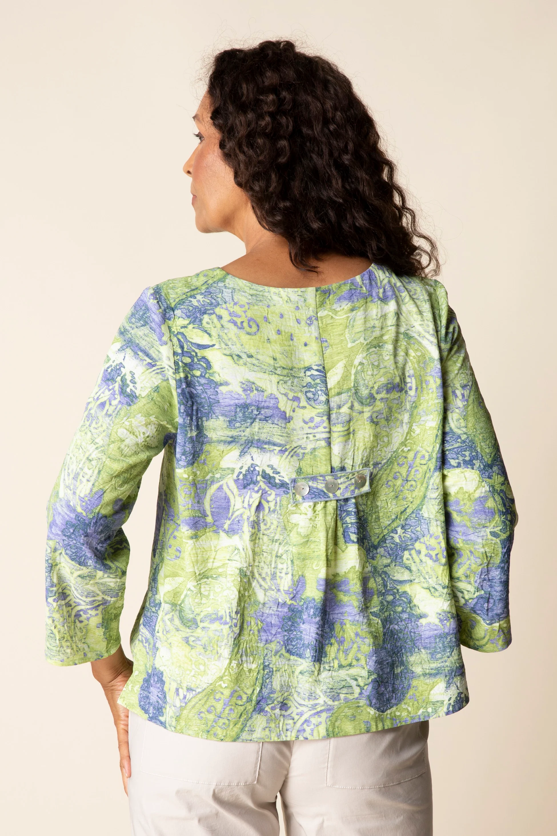 Destination Unknown Pleat Back Pullover - Image 3