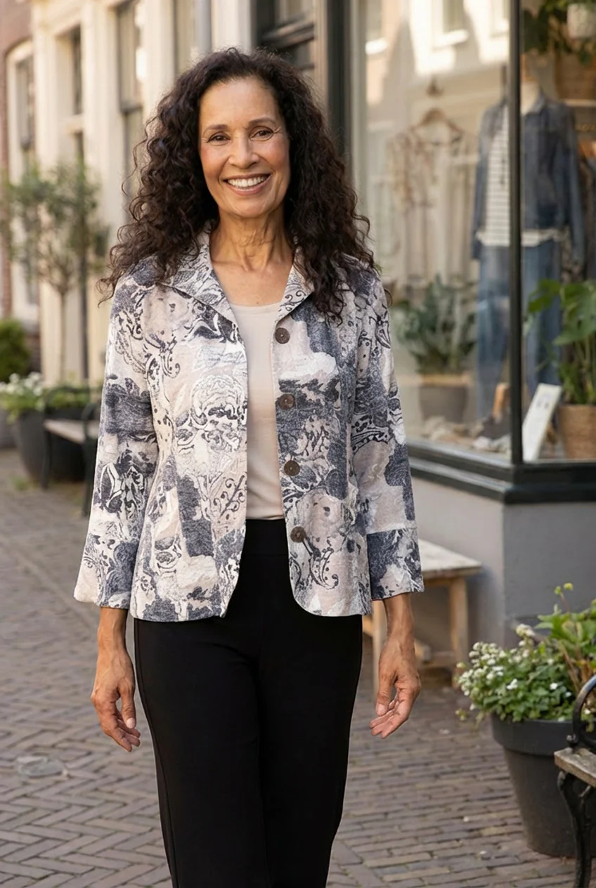 Destination Unknown Shirred Pocket Jacket - Image 5