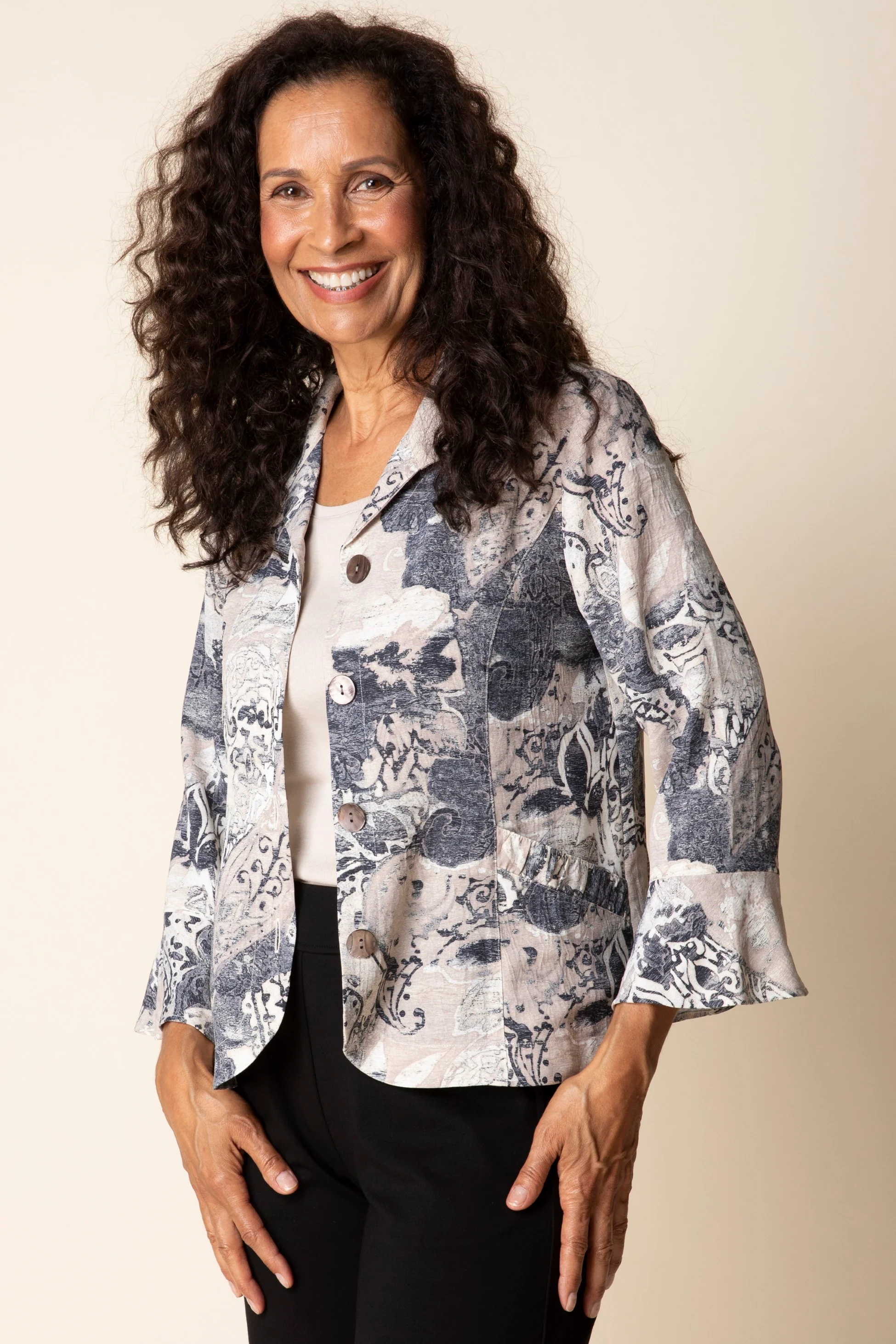 Destination Unknown Shirred Pocket Jacket - Image 7