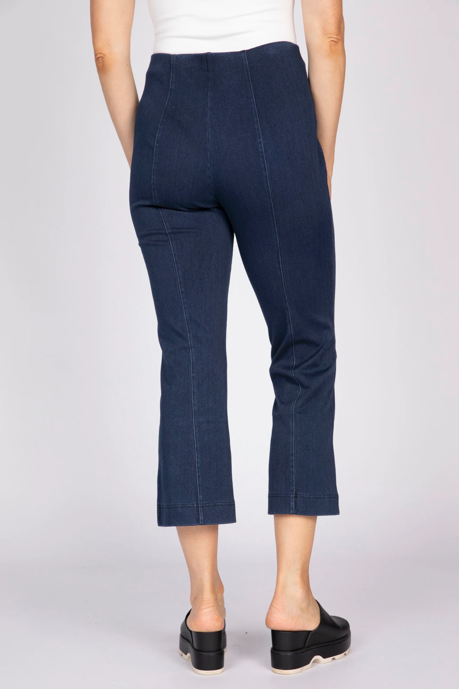 Dream Weave Denim Kickflare Capri - Image 3