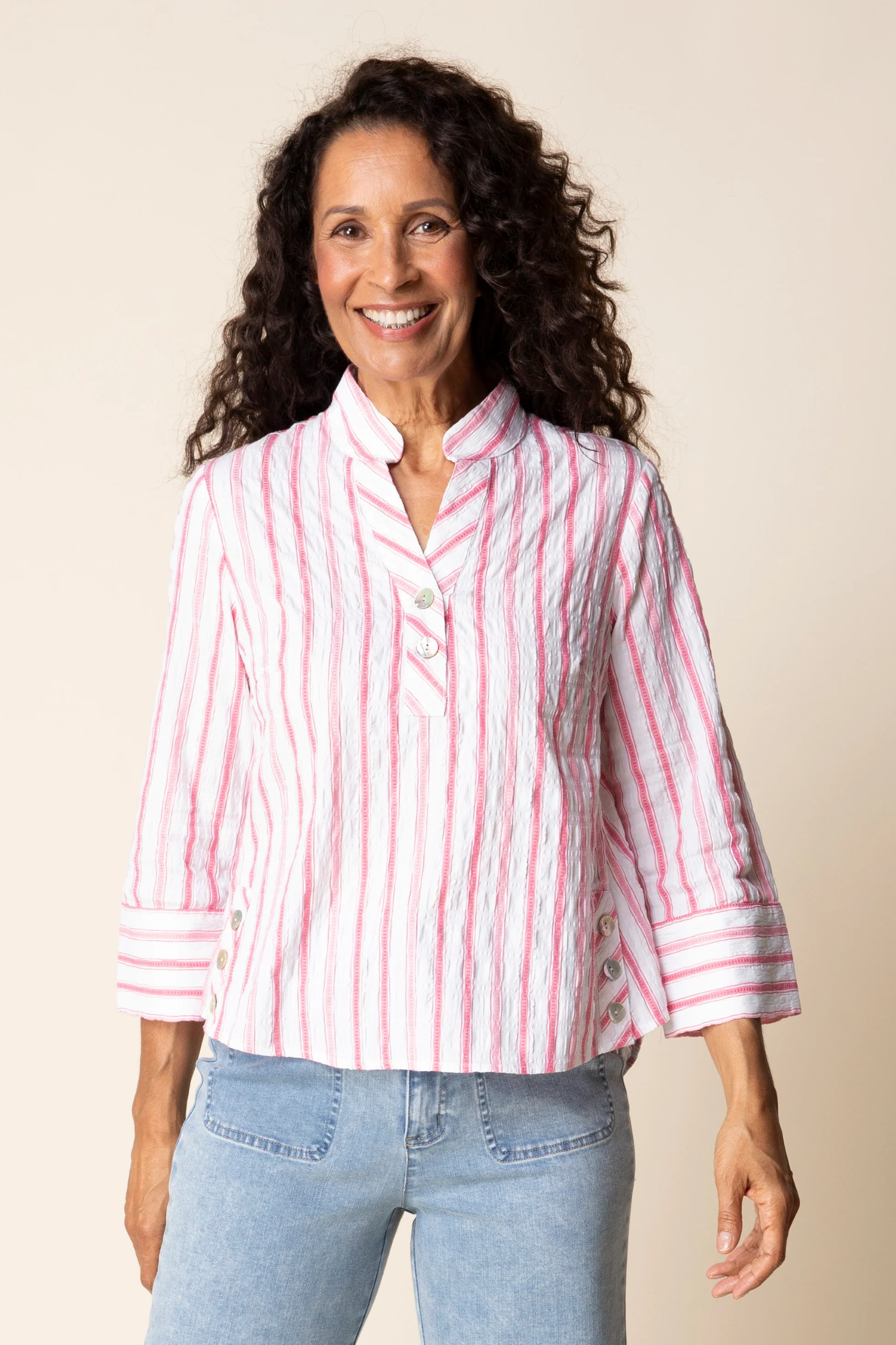 Hampton Stripe Vineyard Shirt - Image 7