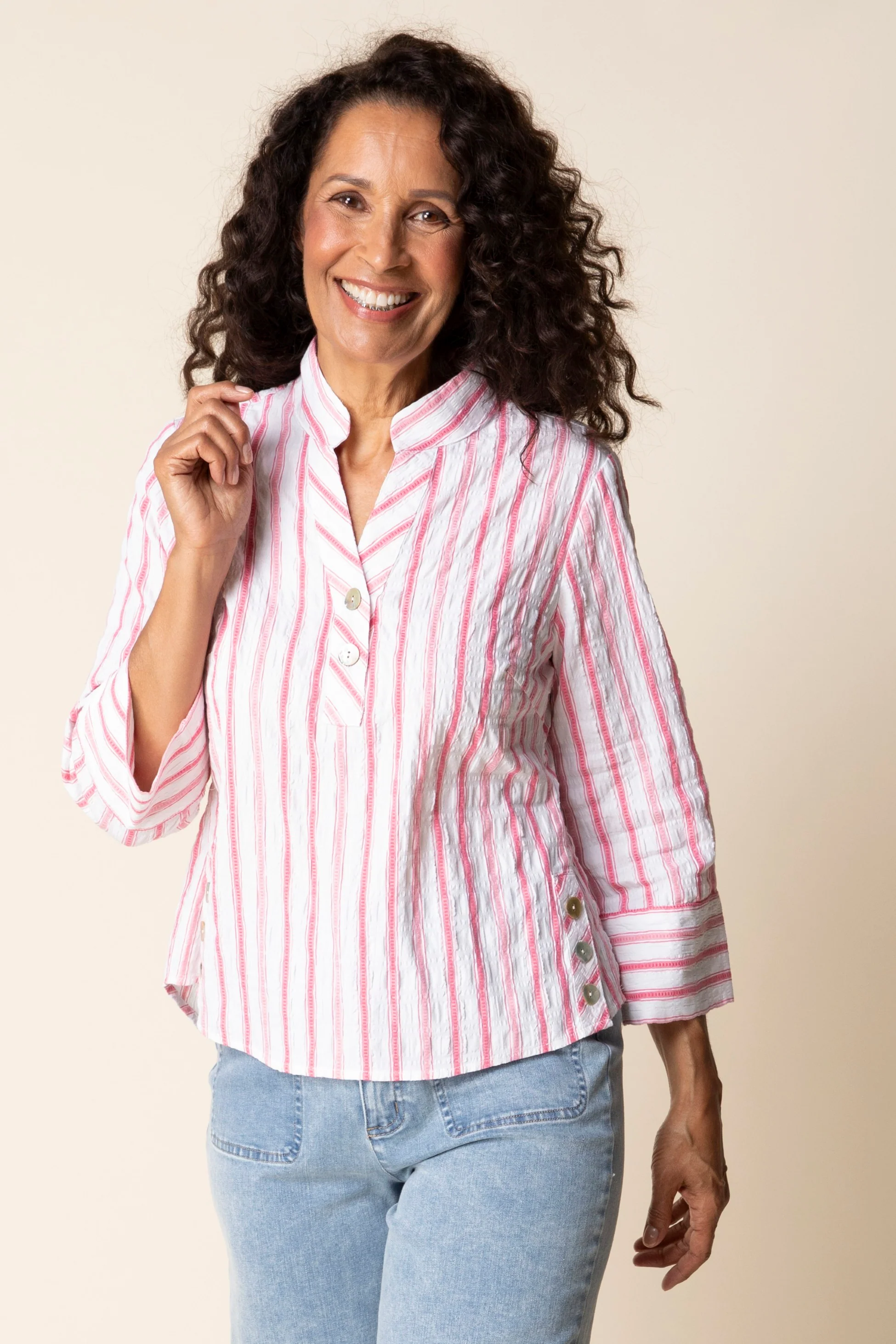 Hampton Stripe Vineyard Shirt - Image 8