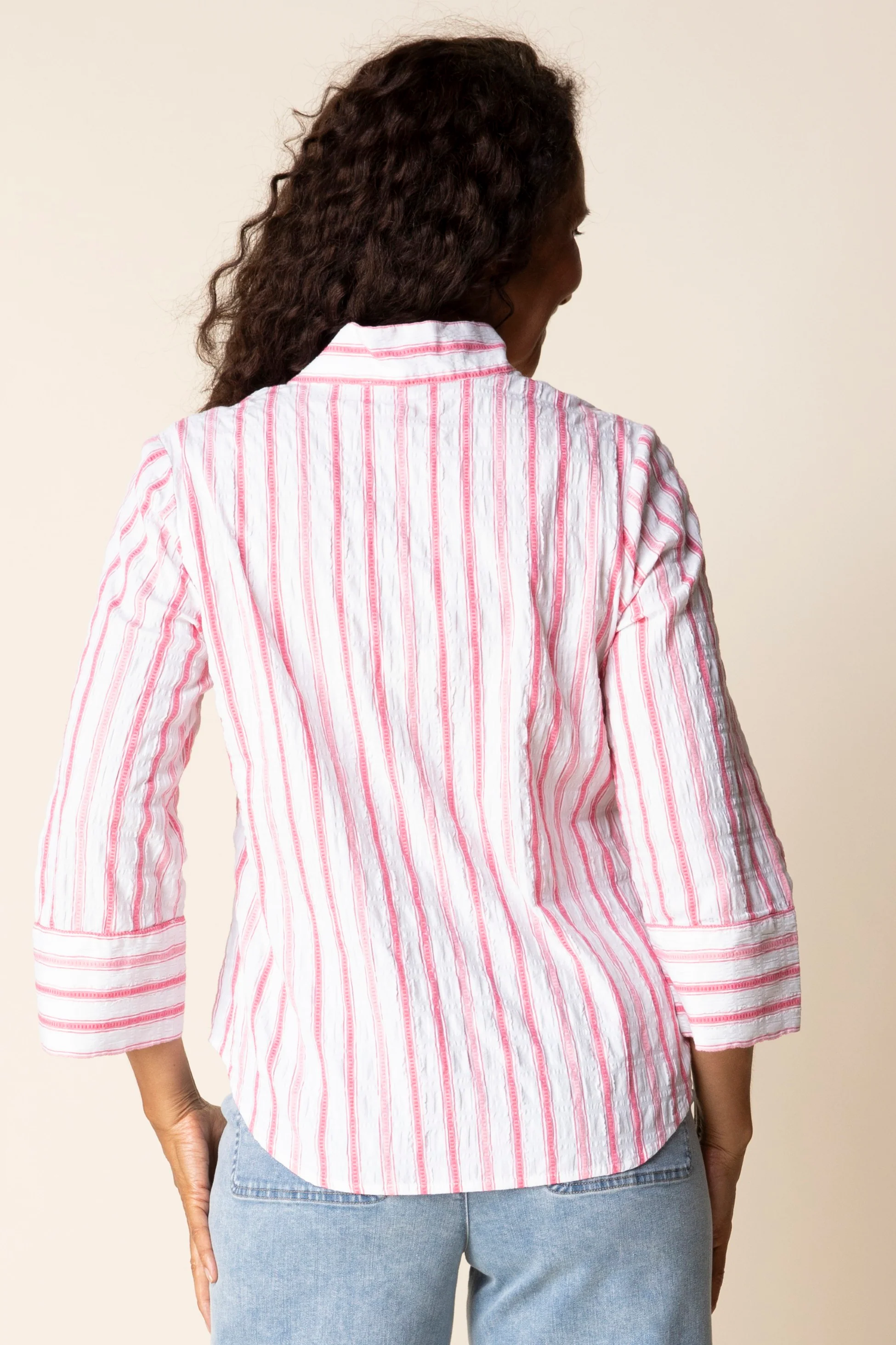 Hampton Stripe Vineyard Shirt - Image 9