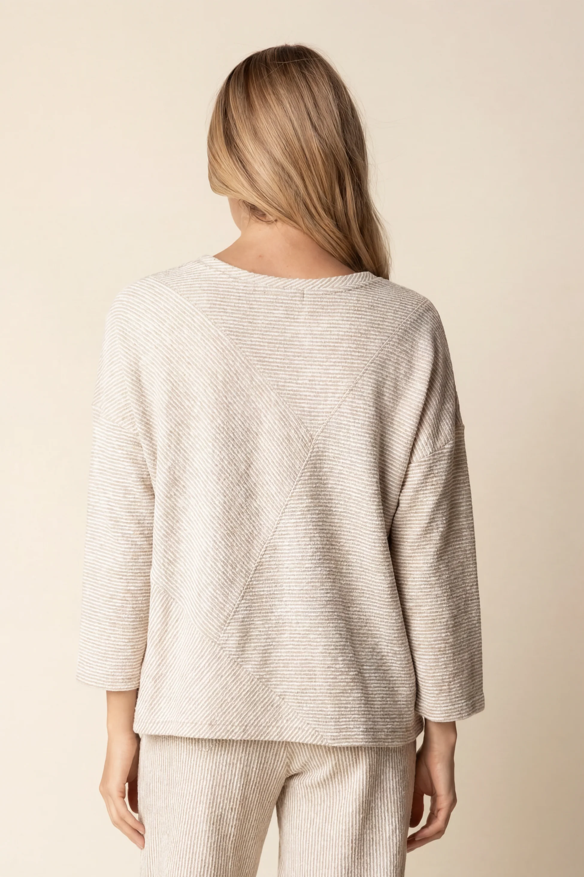 Monterey Stripe Seamed Top - Image 3