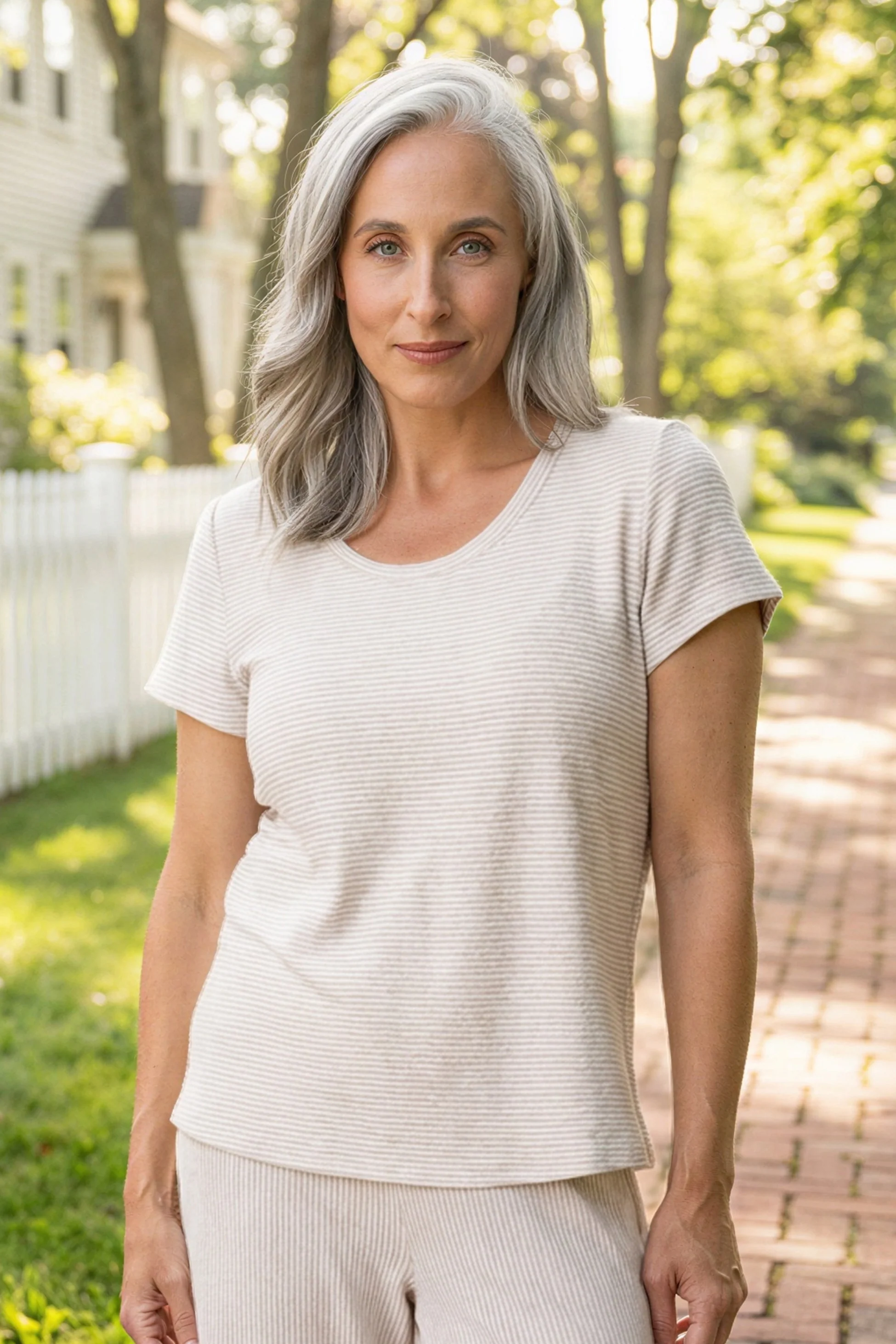 Monterey Stripe Tee - Image 4