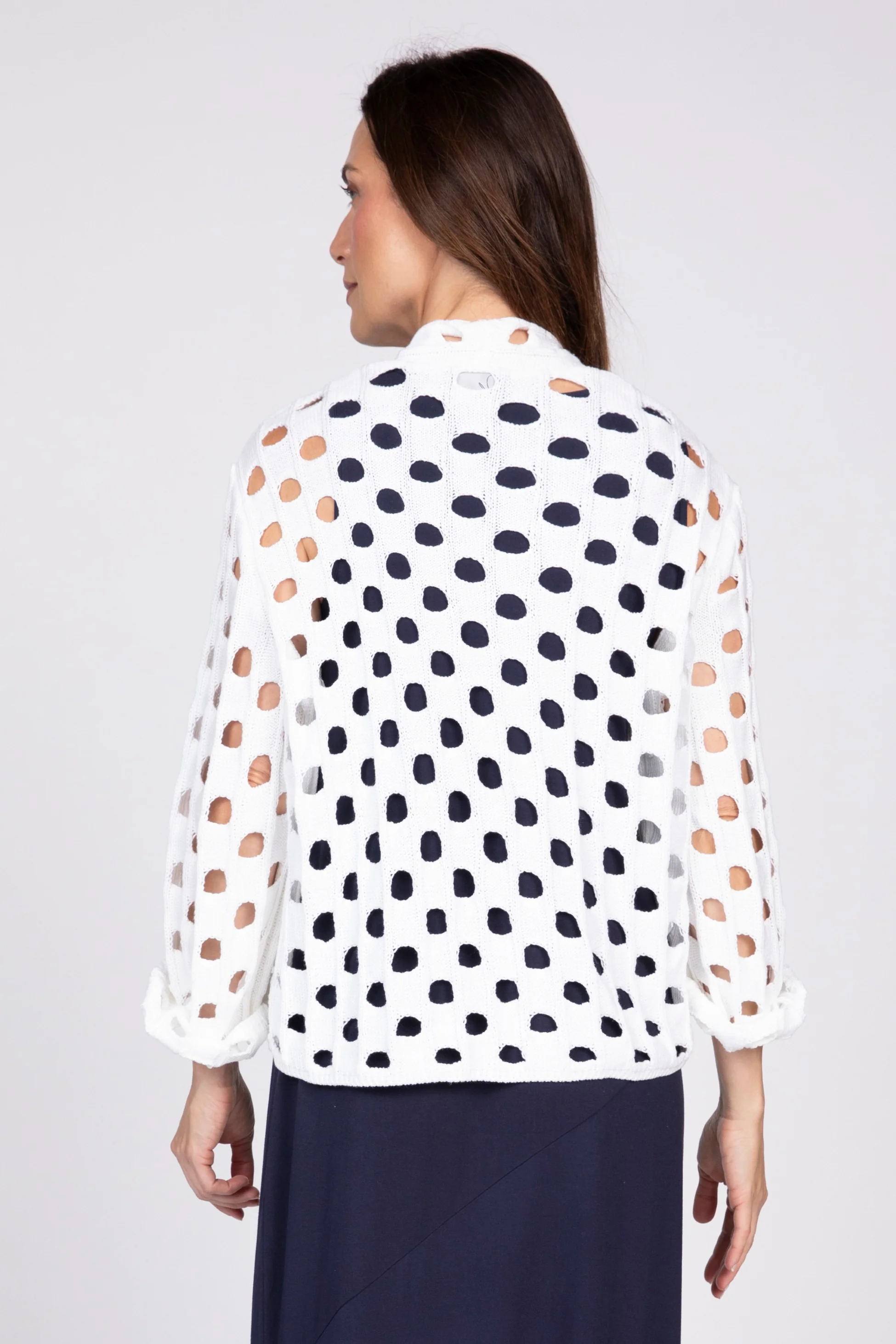 Open Weave Cardigan - Image 3