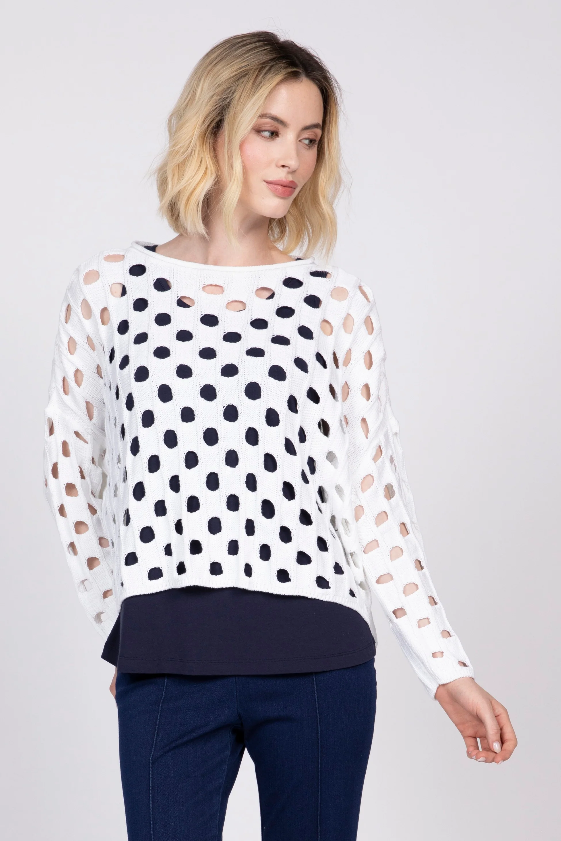 Open Weave Chic Topper - Image 7