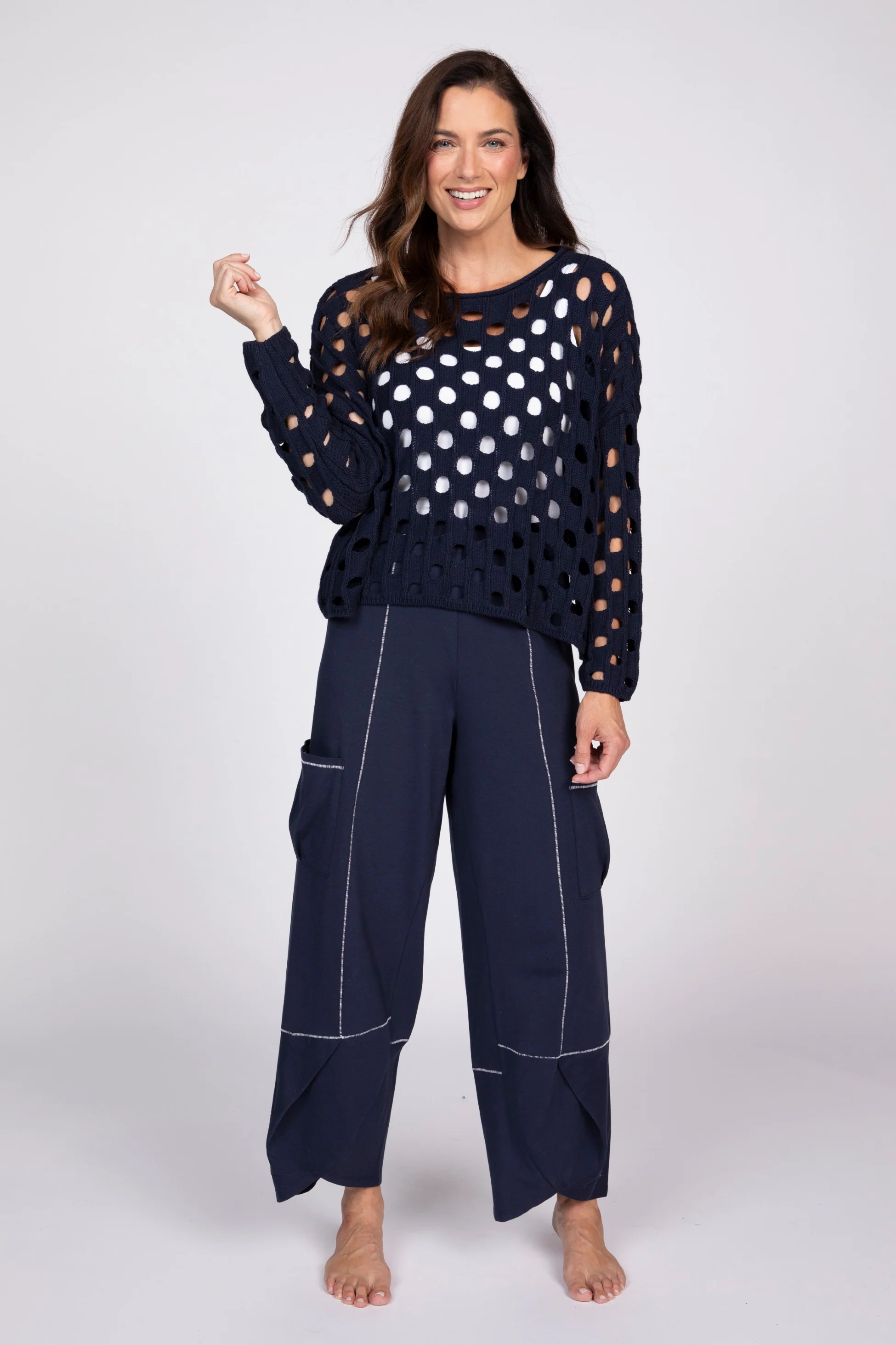 Open Weave Chic Topper - Image 4