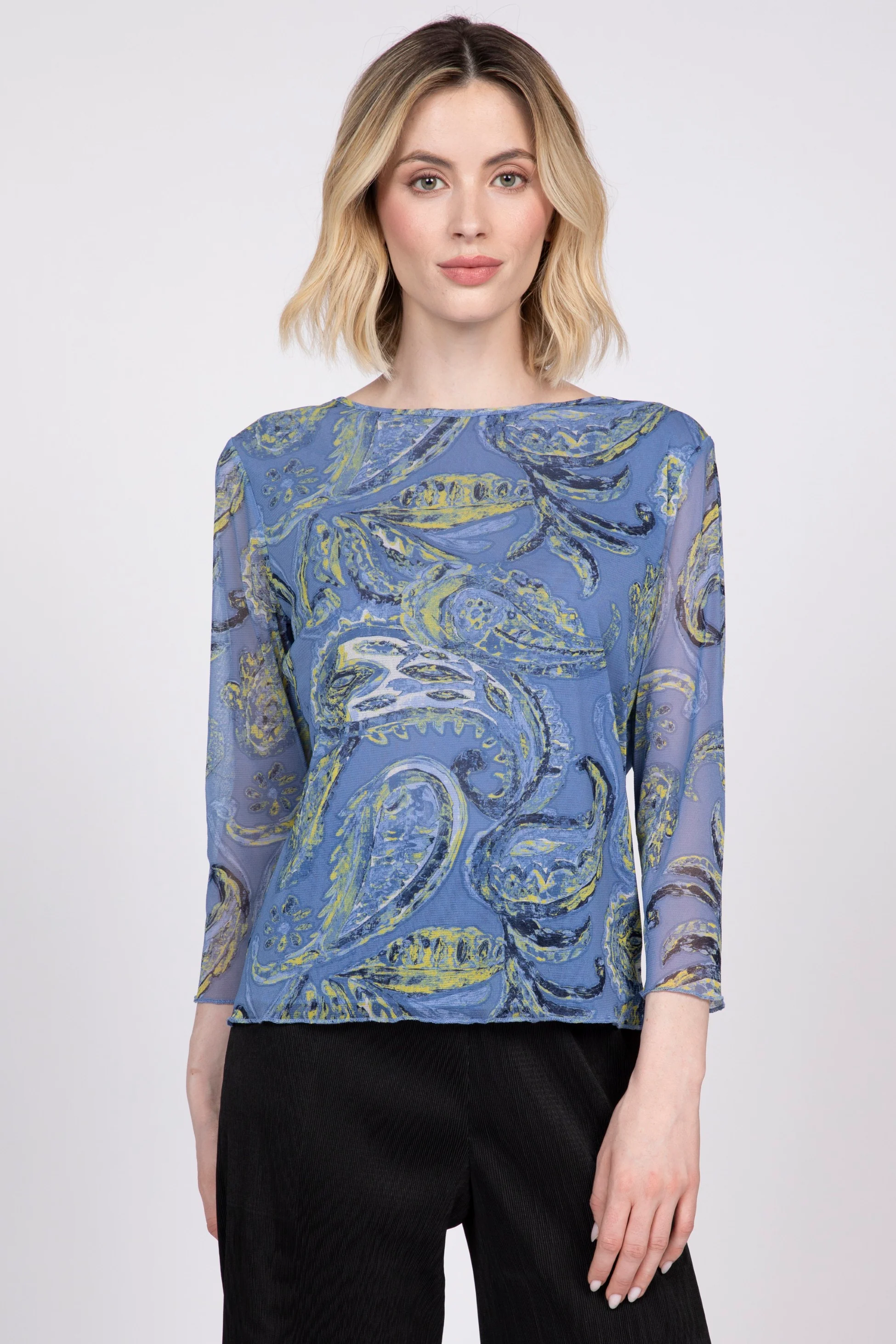 Paisley Mesh Sienna Top - Image 5