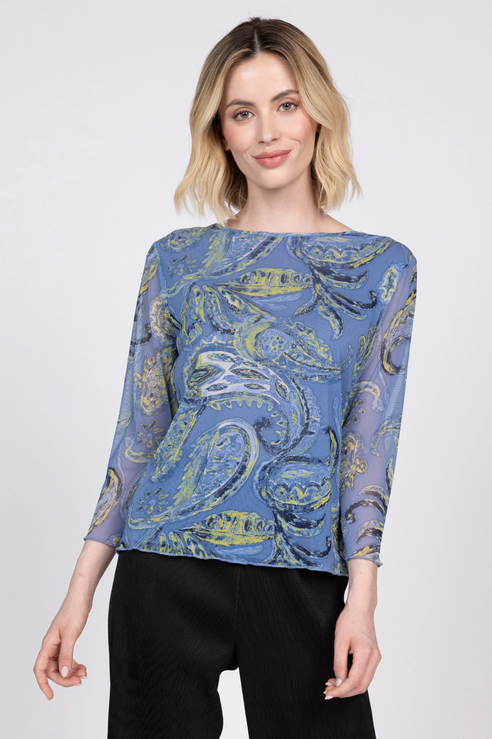 Paisley Mesh Sienna Top - Image 6