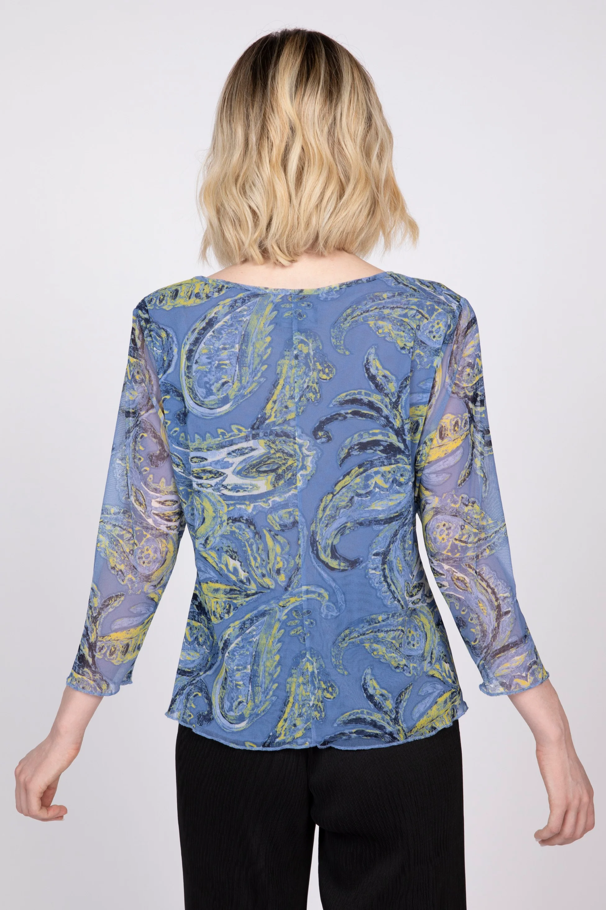 Paisley Mesh Sienna Top - Image 7