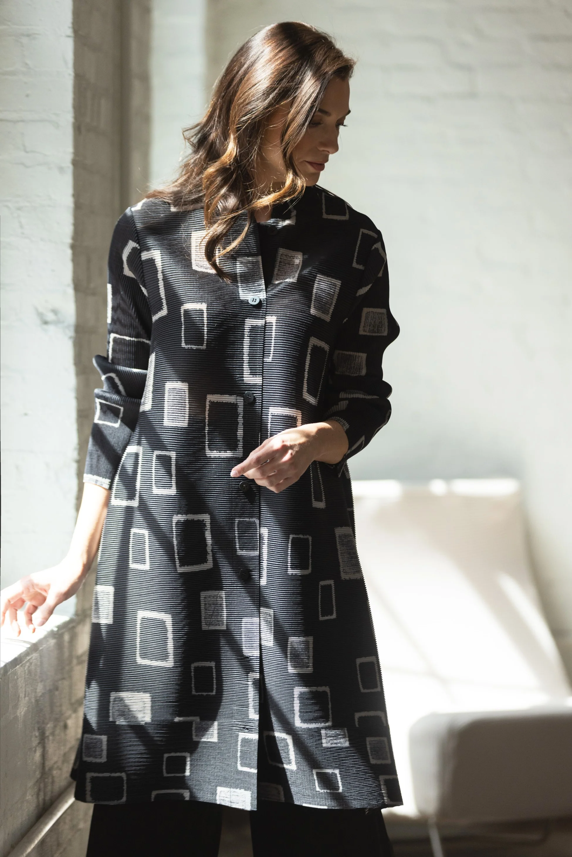 Parisian Pleat Chateau Jacket Dress - Image 3