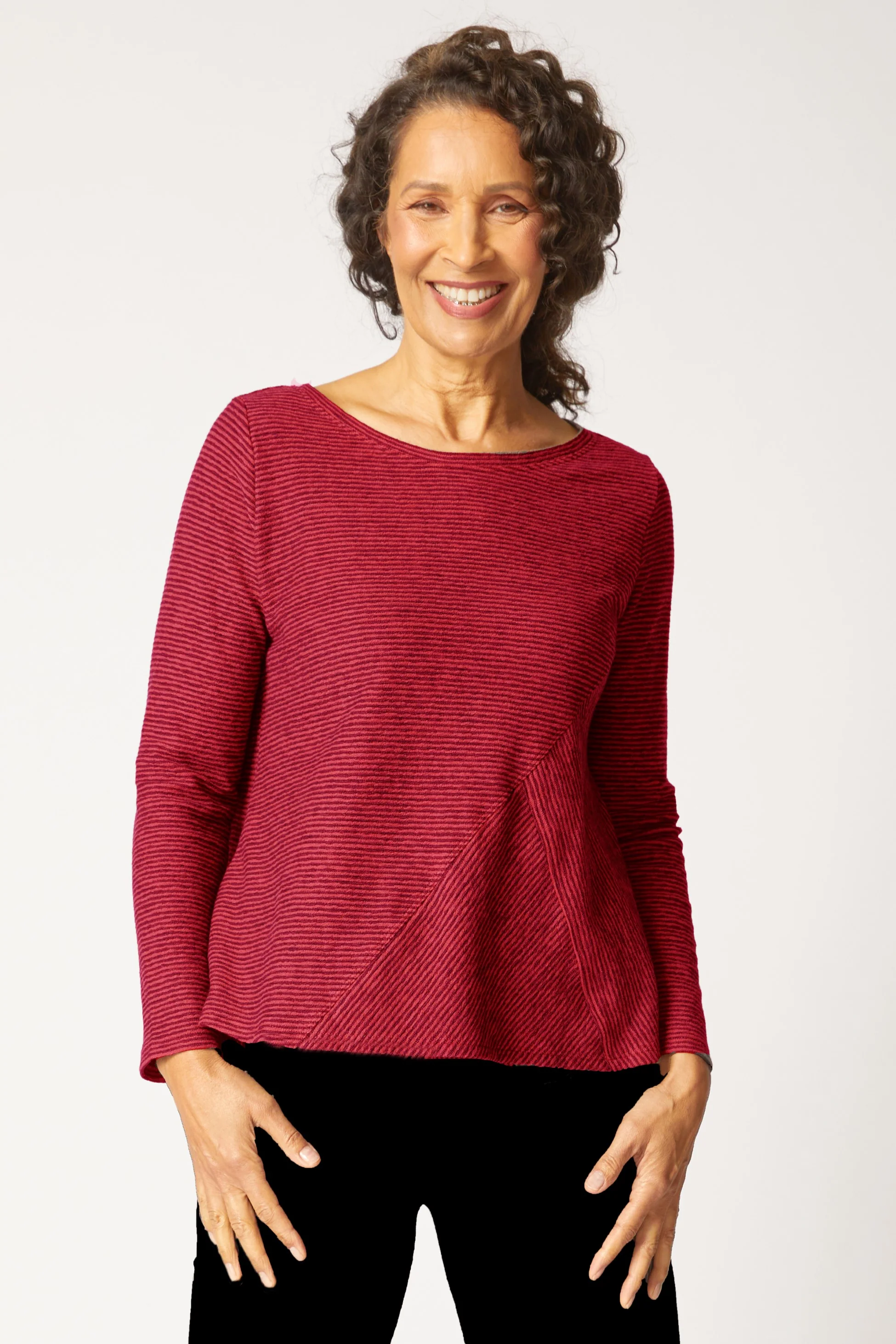 Pasadena Stripe Huntington Top - Image 5