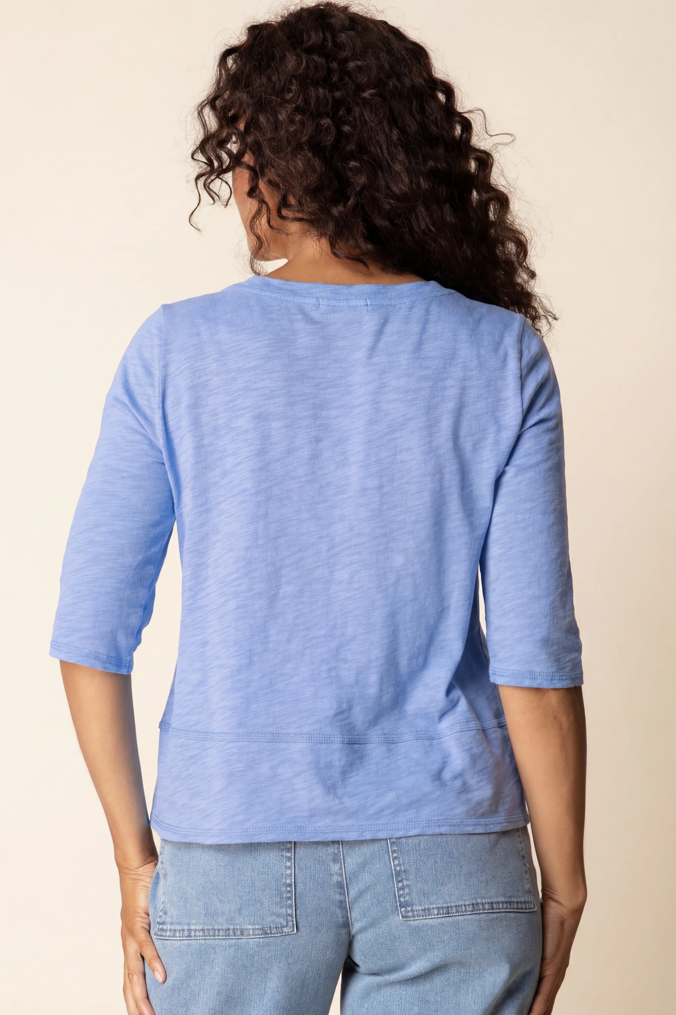 Peruvian Cotton Timeless Tee - Image 2