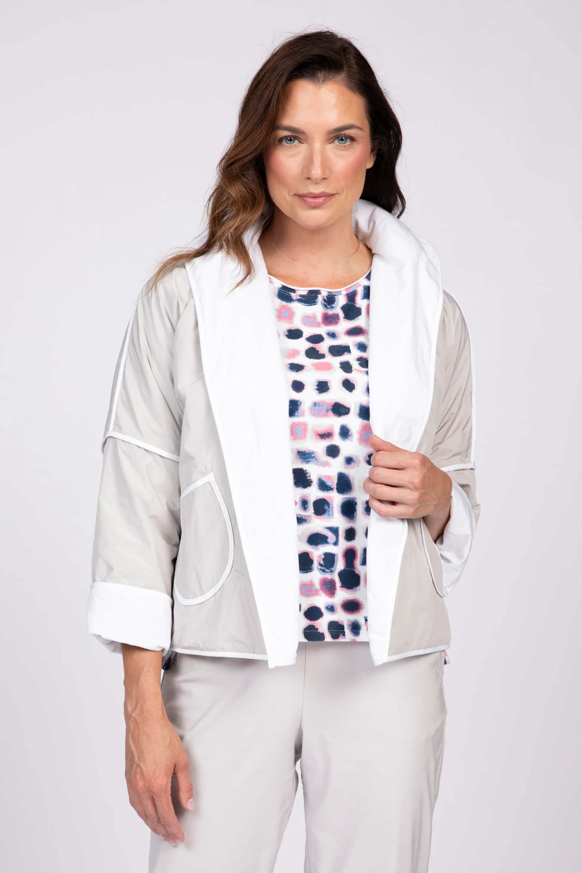 Reversible Shawl Jacket - Image 5