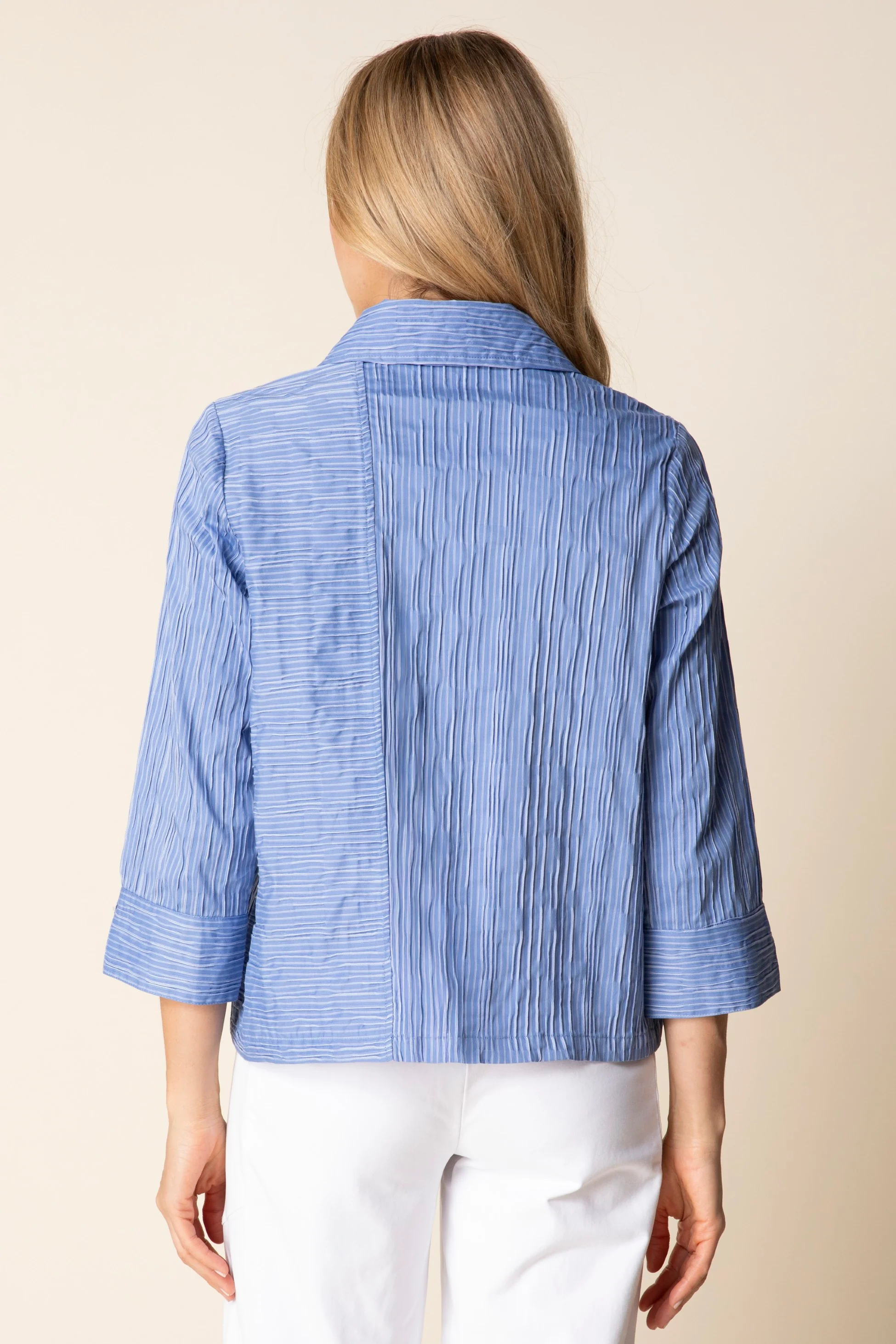 Santorini Wavy Stripe Shirt - Image 3