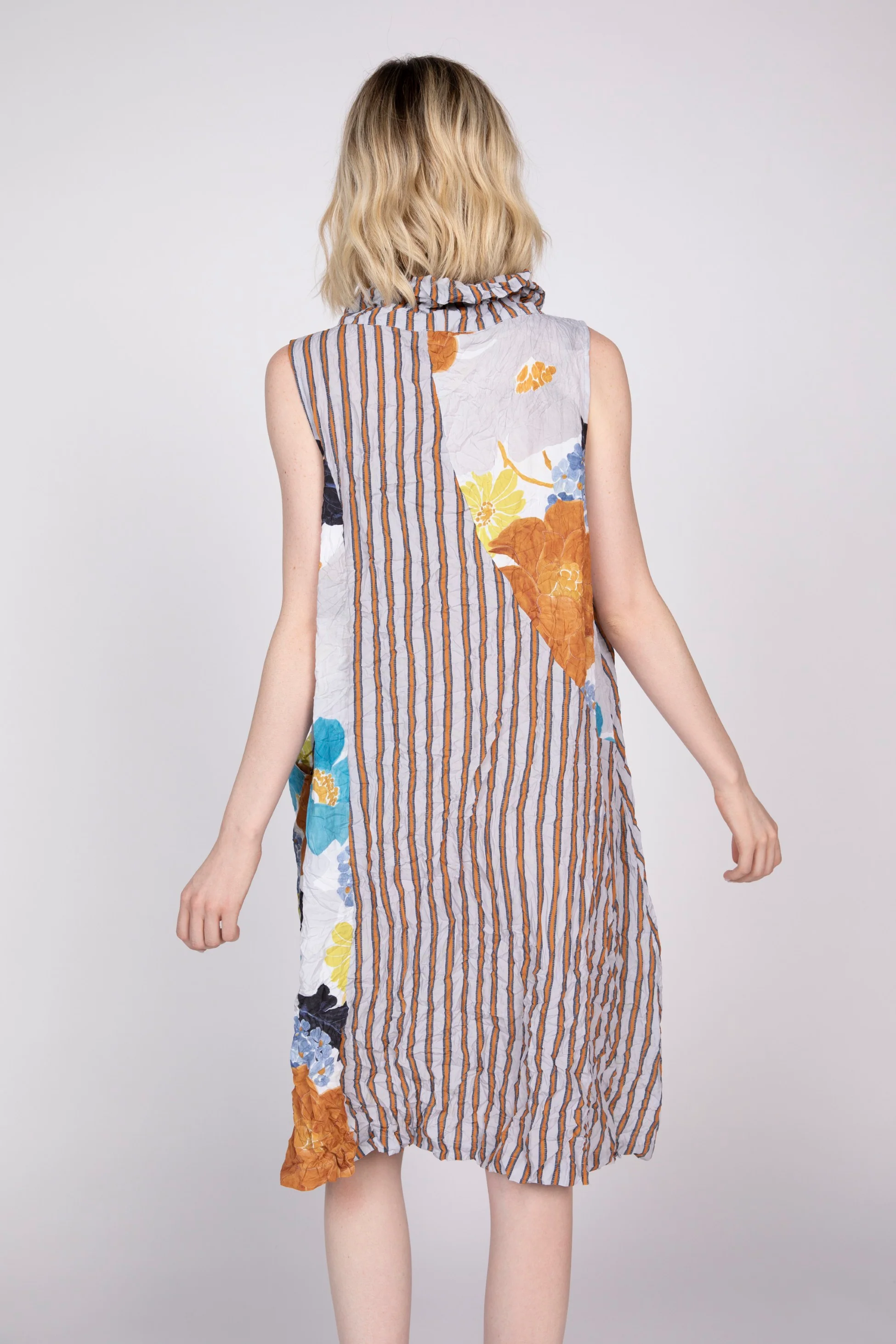 Siesta Floral Crinkle Crepe Every Where Dress - Image 9
