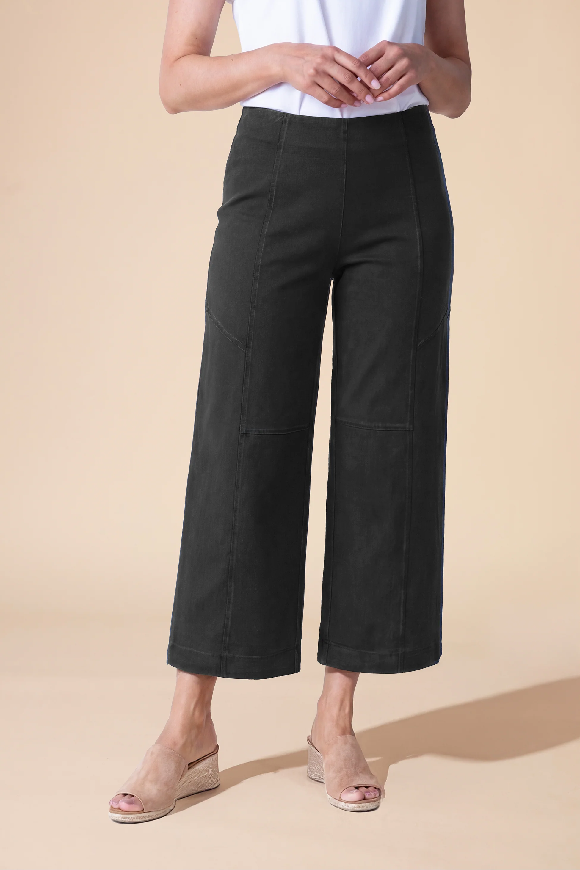 Stonewash Knit Flood Pant - Image 3