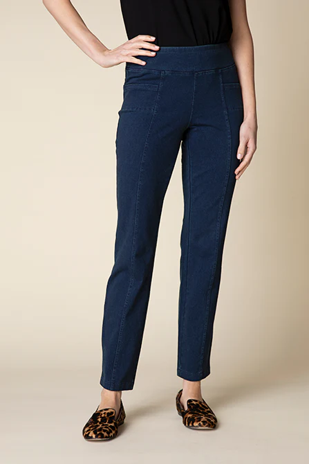 Stonewash Knit Straight Pant - Image 3