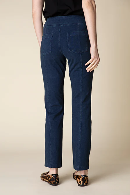 Stonewash Knit Straight Pant - Image 4