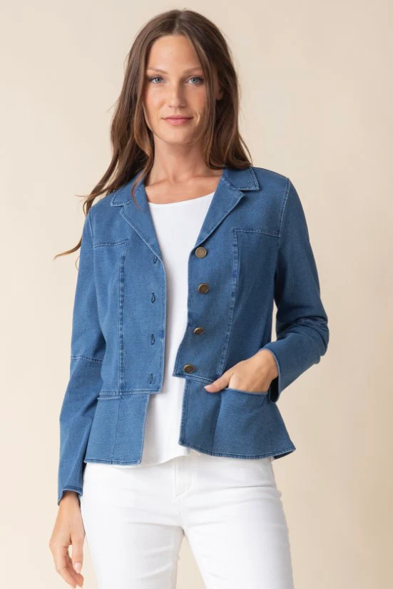Stonewash Knit Urban Jacket - Image 8