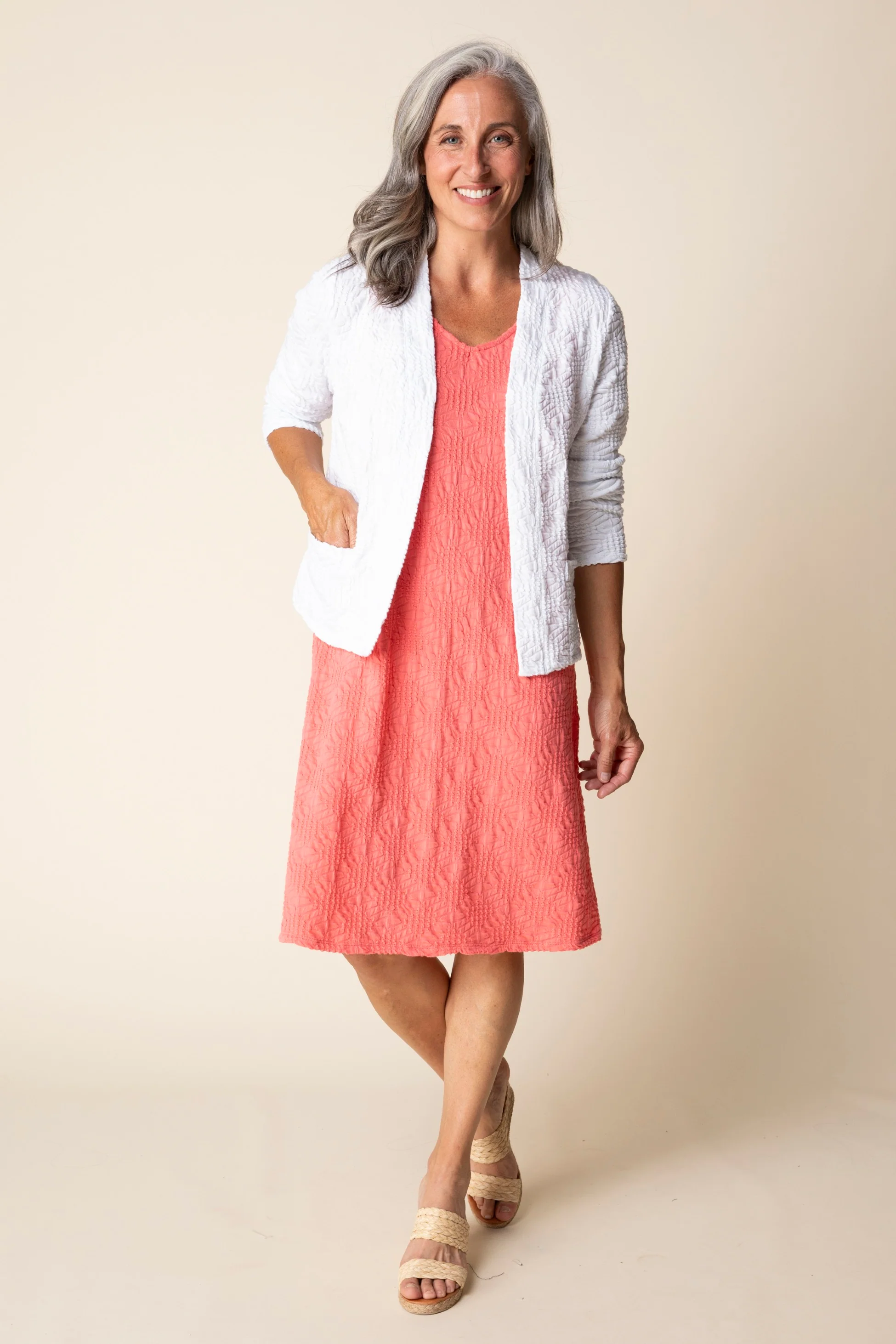 Sunburst Knit Cardigan - Image 2