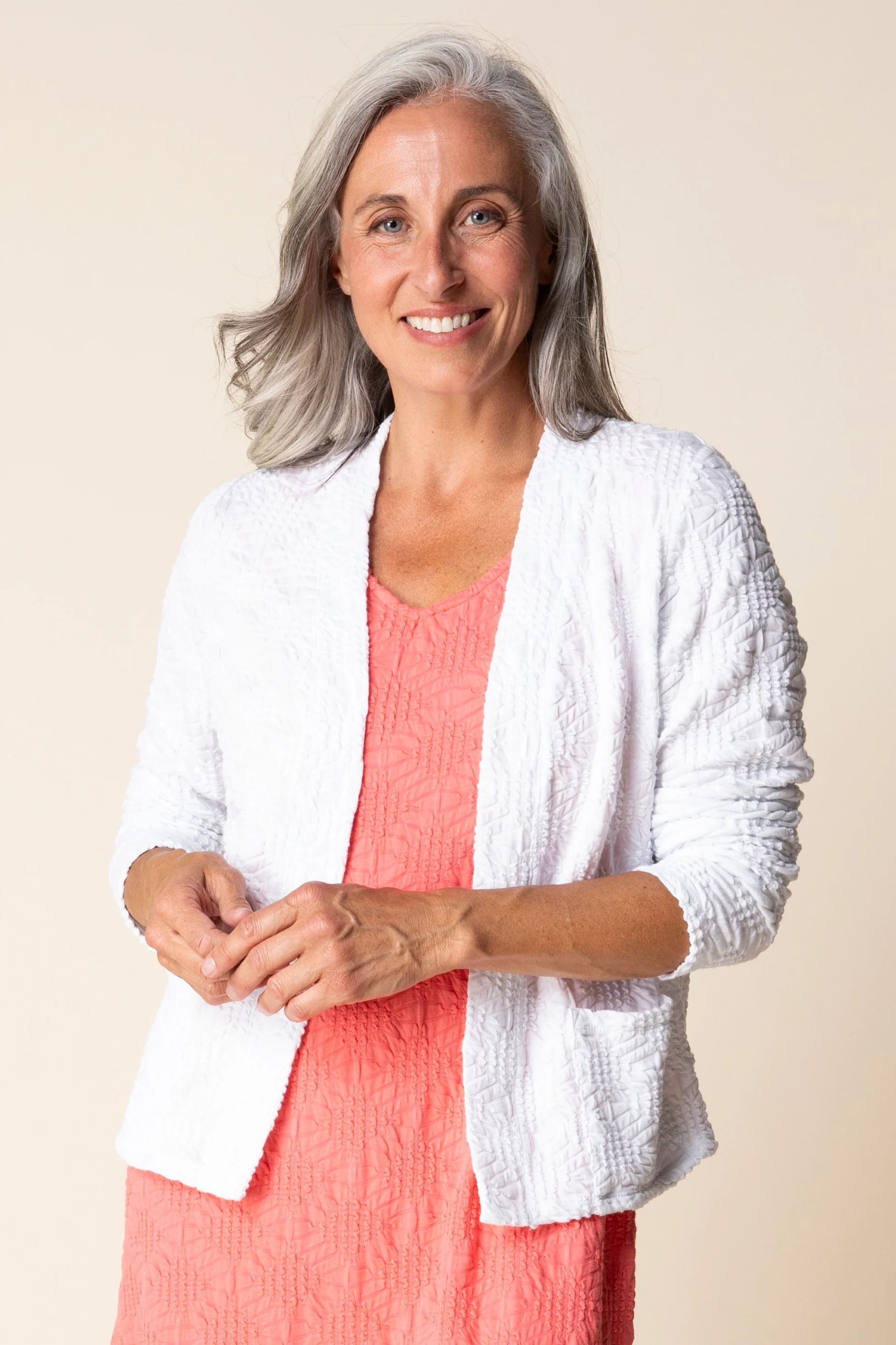 Sunburst Knit Cardigan - Image 3