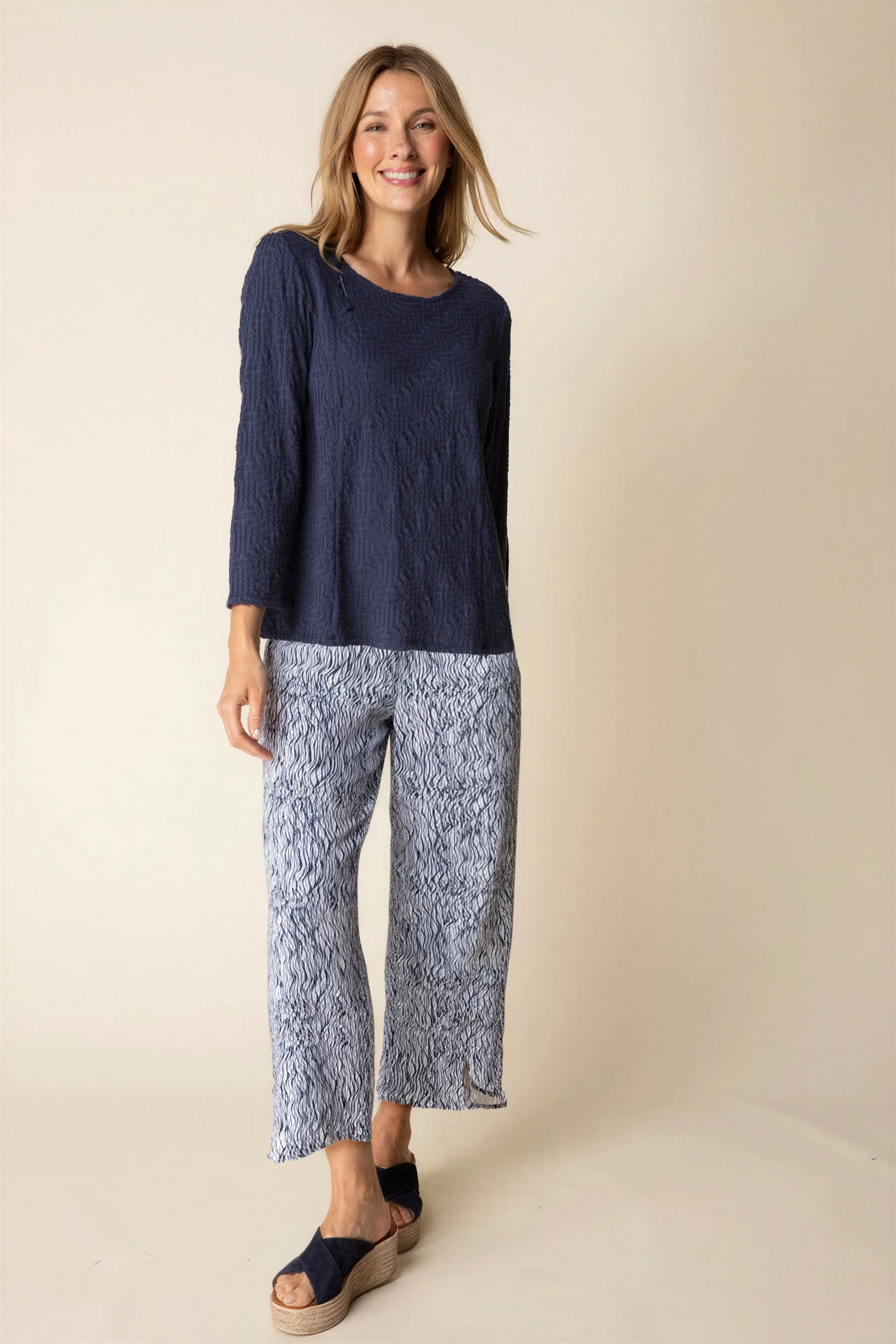 Sunburst Knit Tee - Image 2