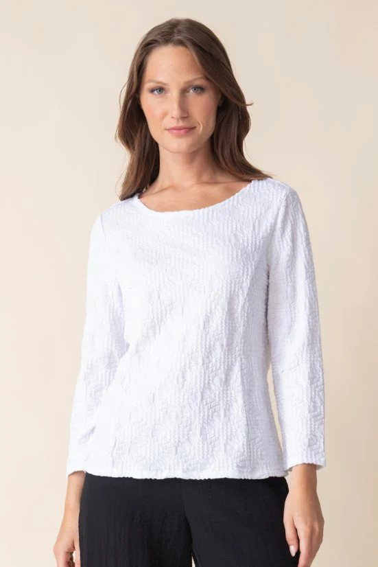 Sunburst Knit Tee - Image 4