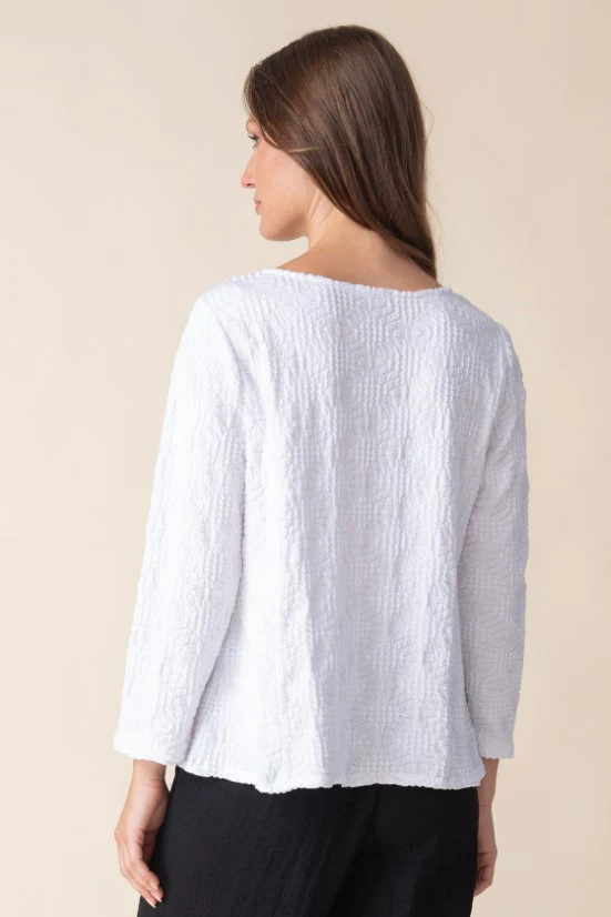 Sunburst Knit Tee - Image 5