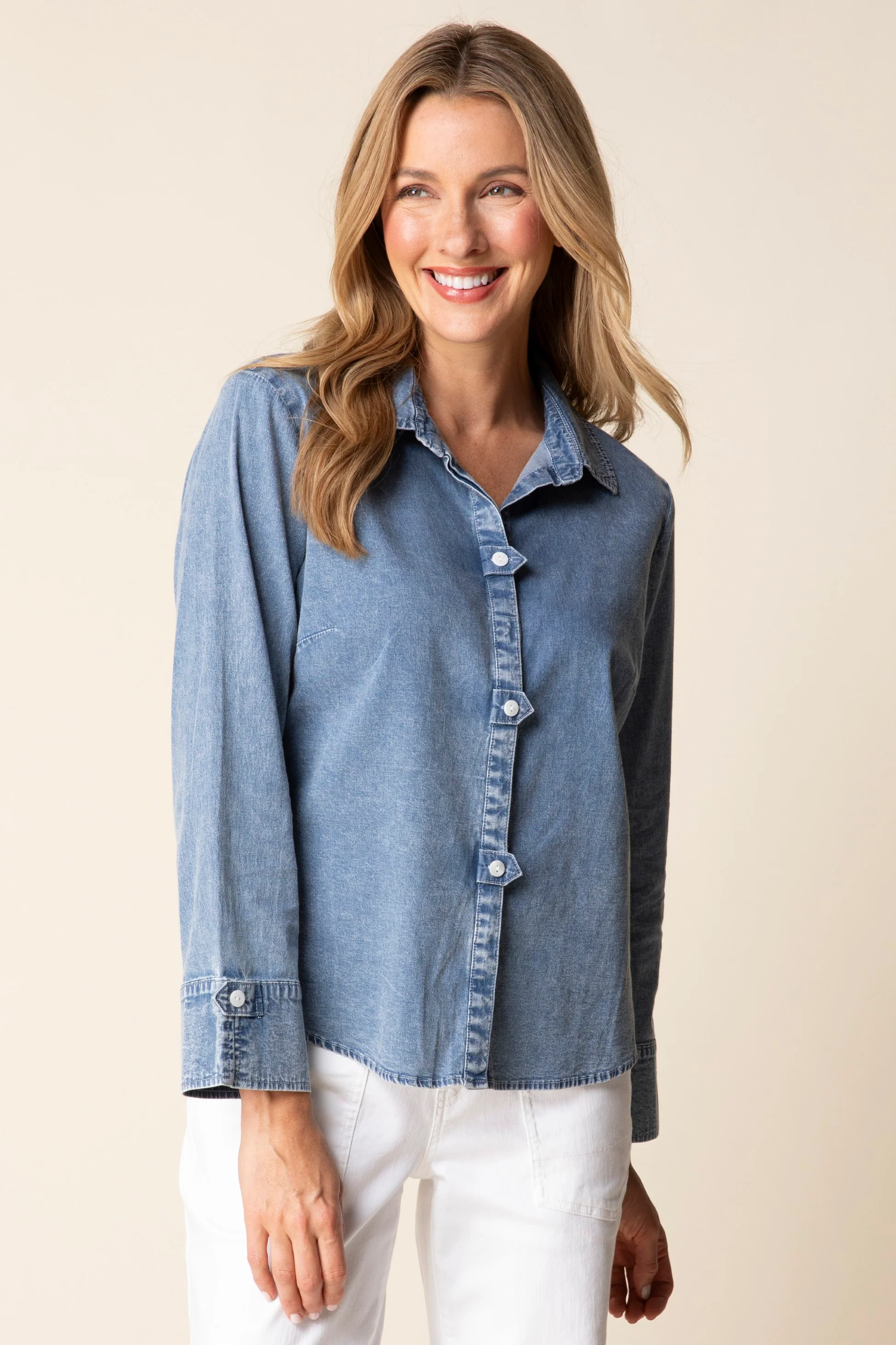 The Tab Detail Shirt - Image 6
