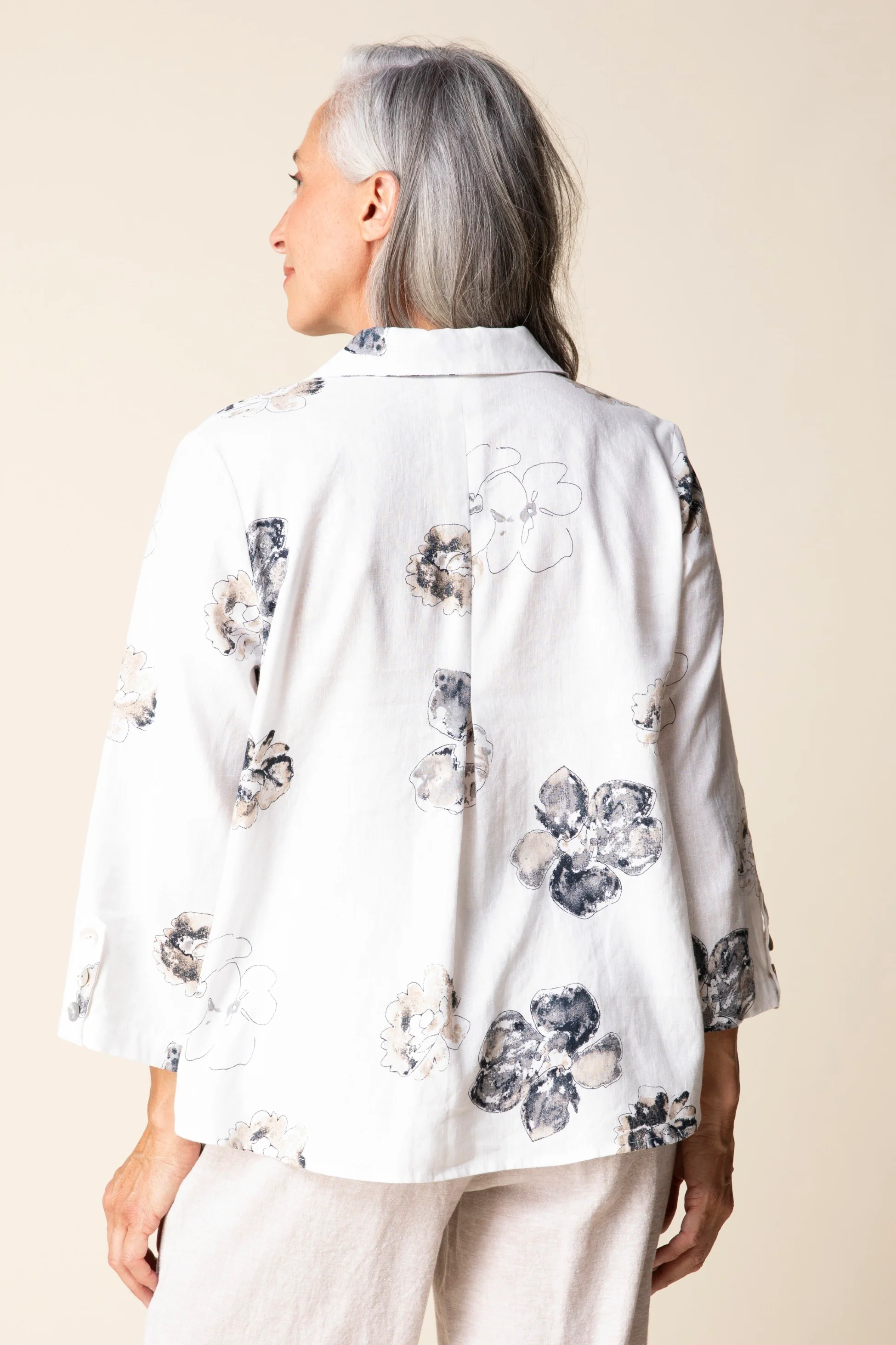 Watercolor Floral Swing Shirt - Image 3
