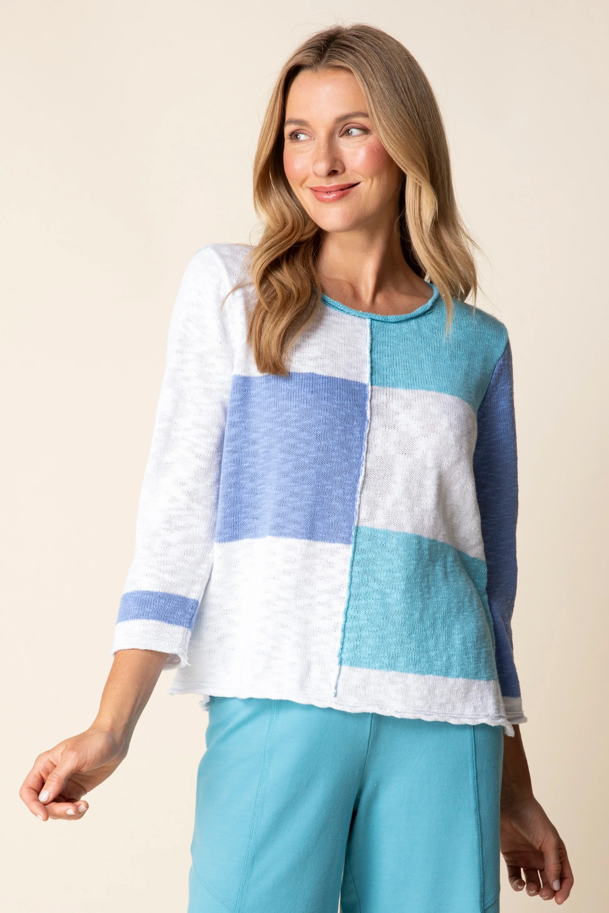 Yin Yang Patchwork Pullover - Image 4